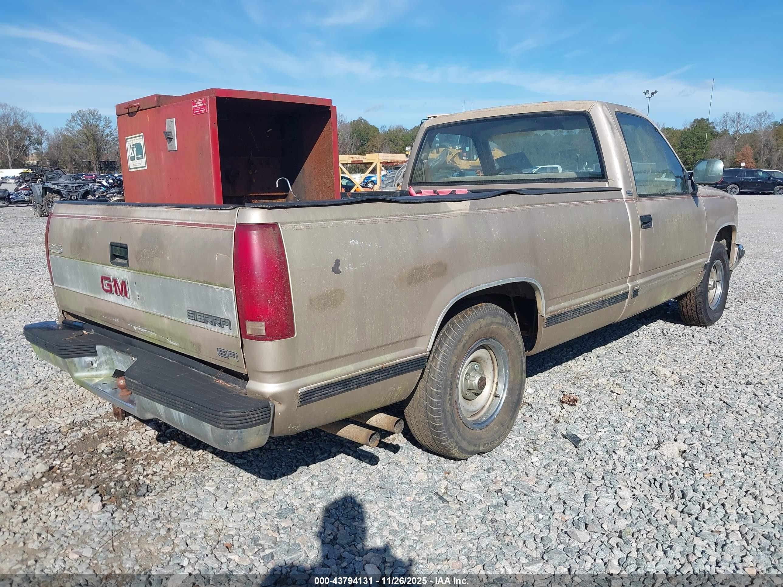 1989 Gmc Sierra C1500 Beige vin: 1GTDC14K0KZ504380