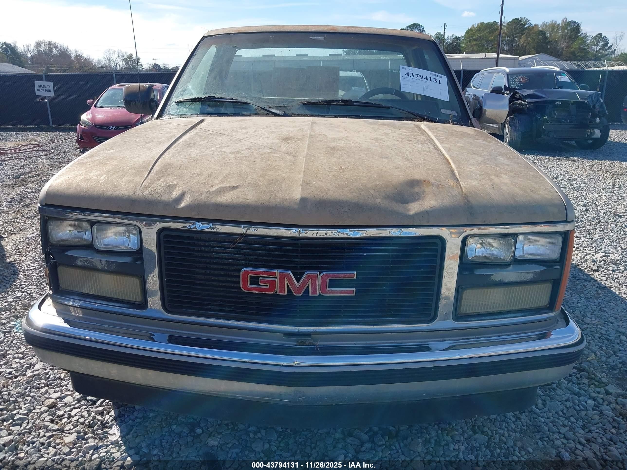 1989 Gmc Sierra C1500 Beige vin: 1GTDC14K0KZ504380