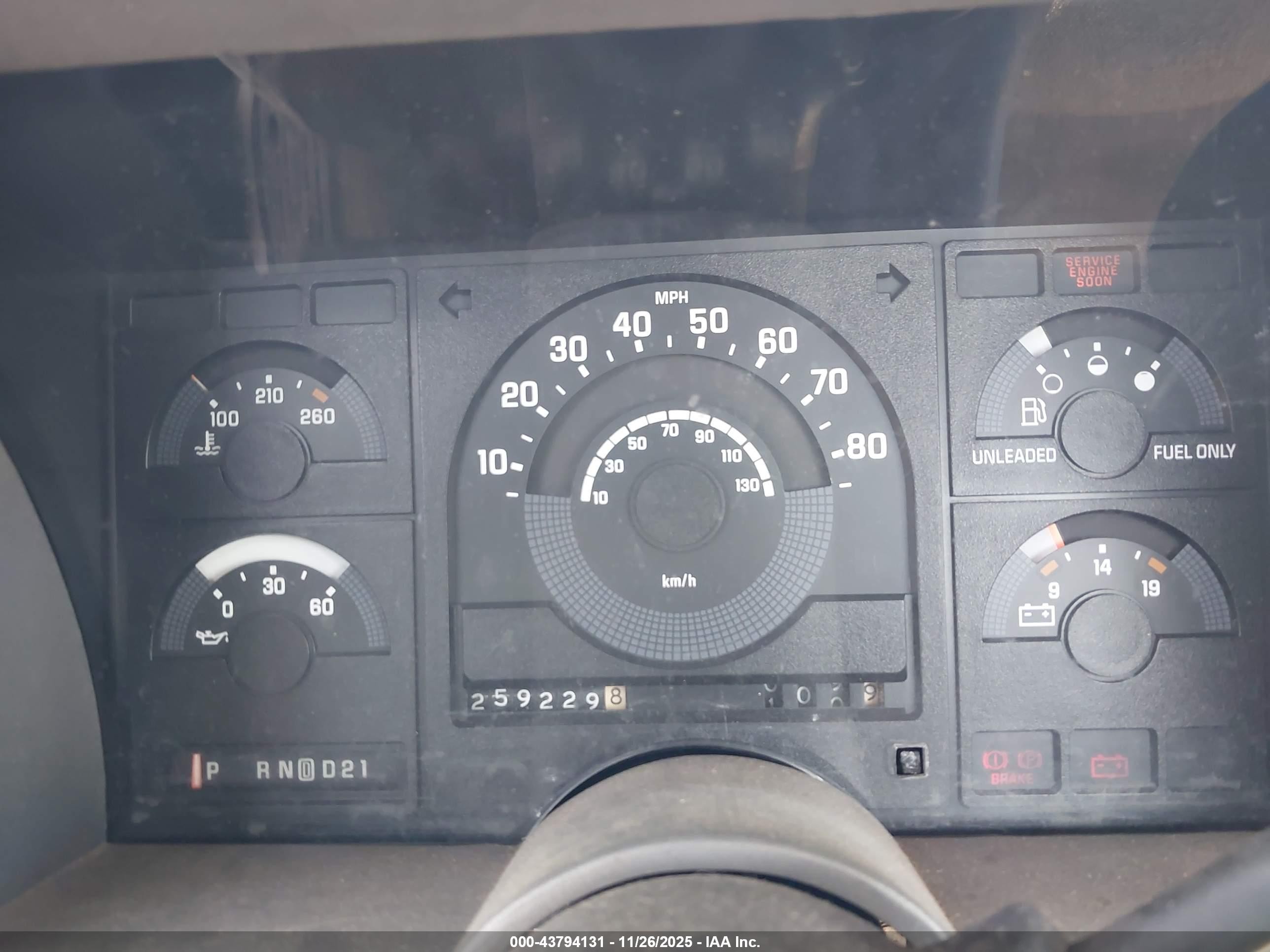1989 Gmc Sierra C1500 Beige vin: 1GTDC14K0KZ504380