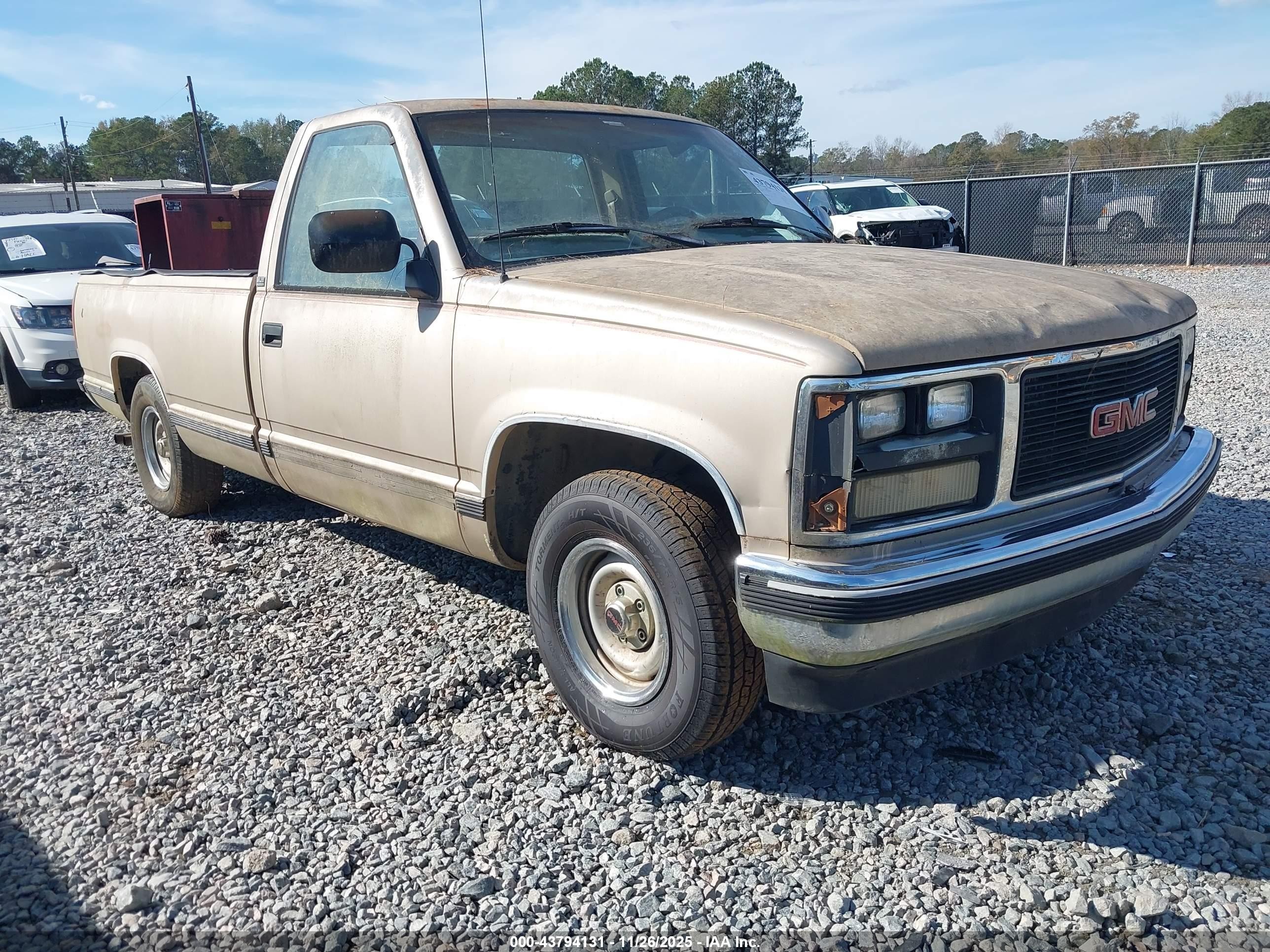 1989 Gmc Sierra C1500 Beige vin: 1GTDC14K0KZ504380