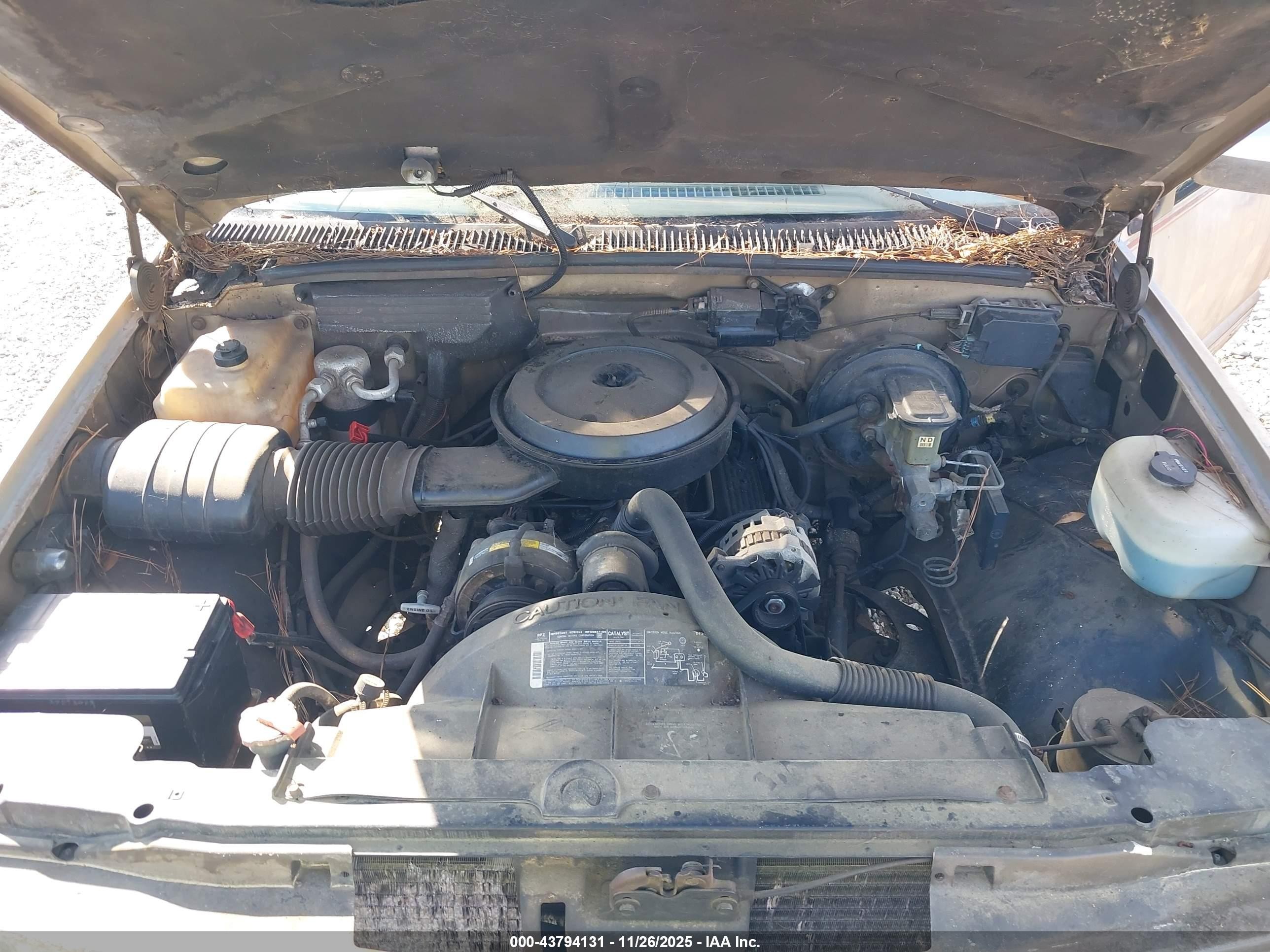 1989 Gmc Sierra C1500 Beige vin: 1GTDC14K0KZ504380