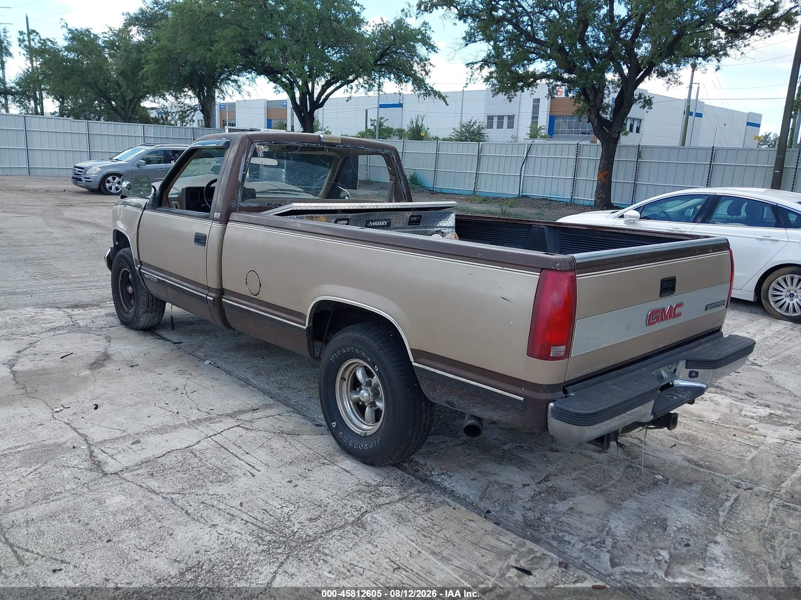 1988 Gmc Gmt-400 C1500 Brown vin: 1GTDC14K3JZ560196