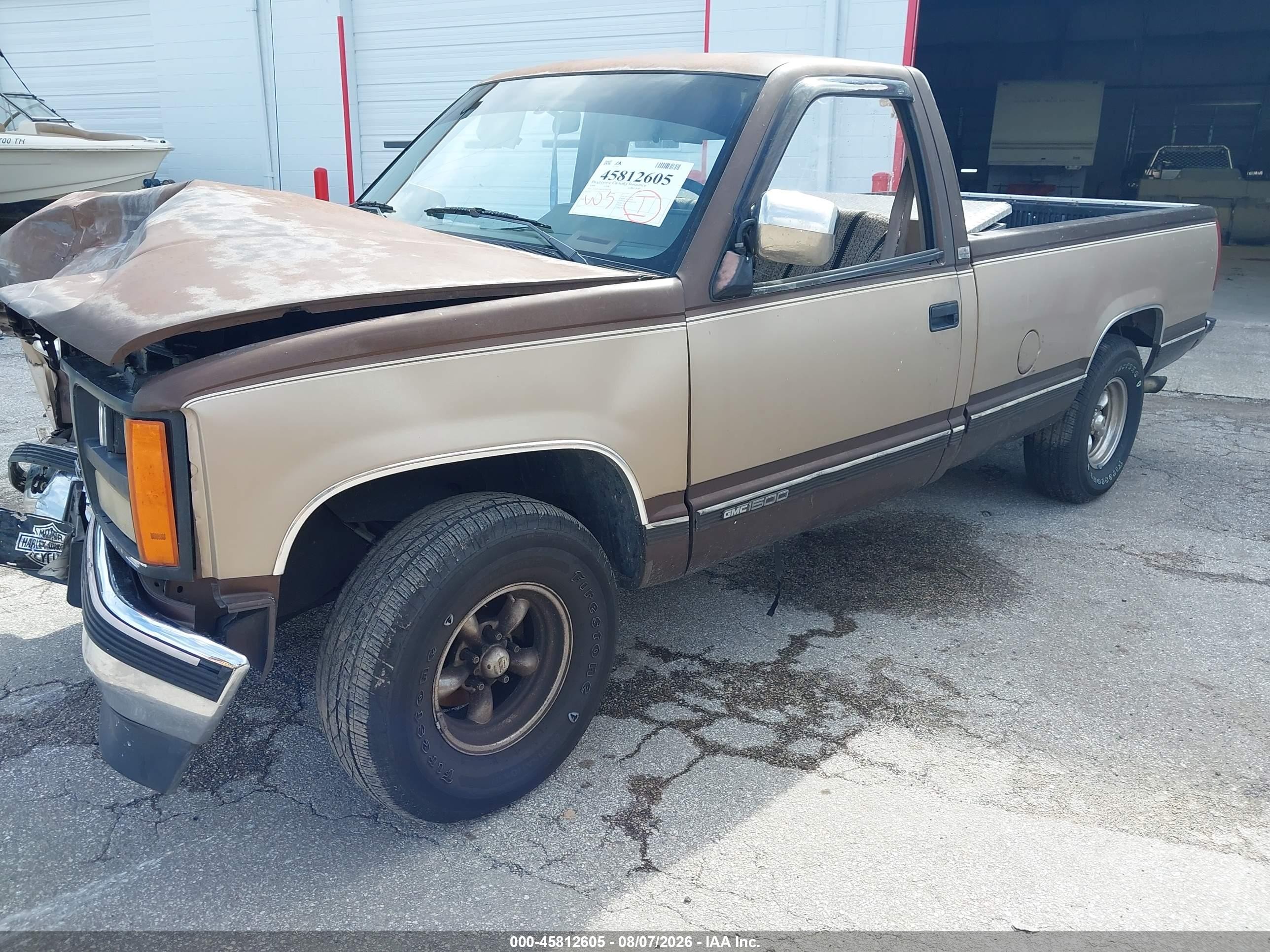 1988 Gmc Gmt-400 C1500 Brown vin: 1GTDC14K3JZ560196