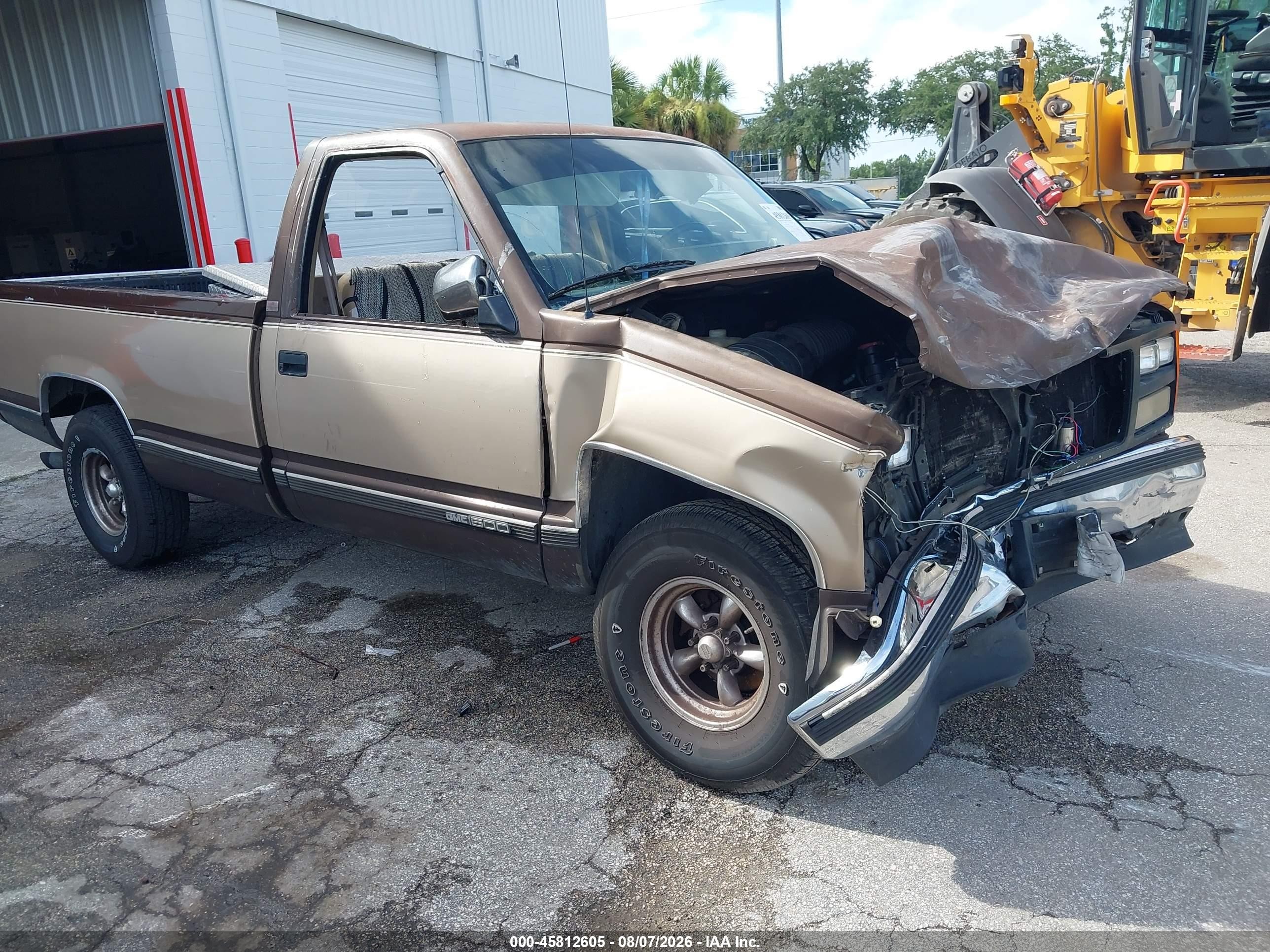 1988 Gmc Gmt-400 C1500 Brown vin: 1GTDC14K3JZ560196