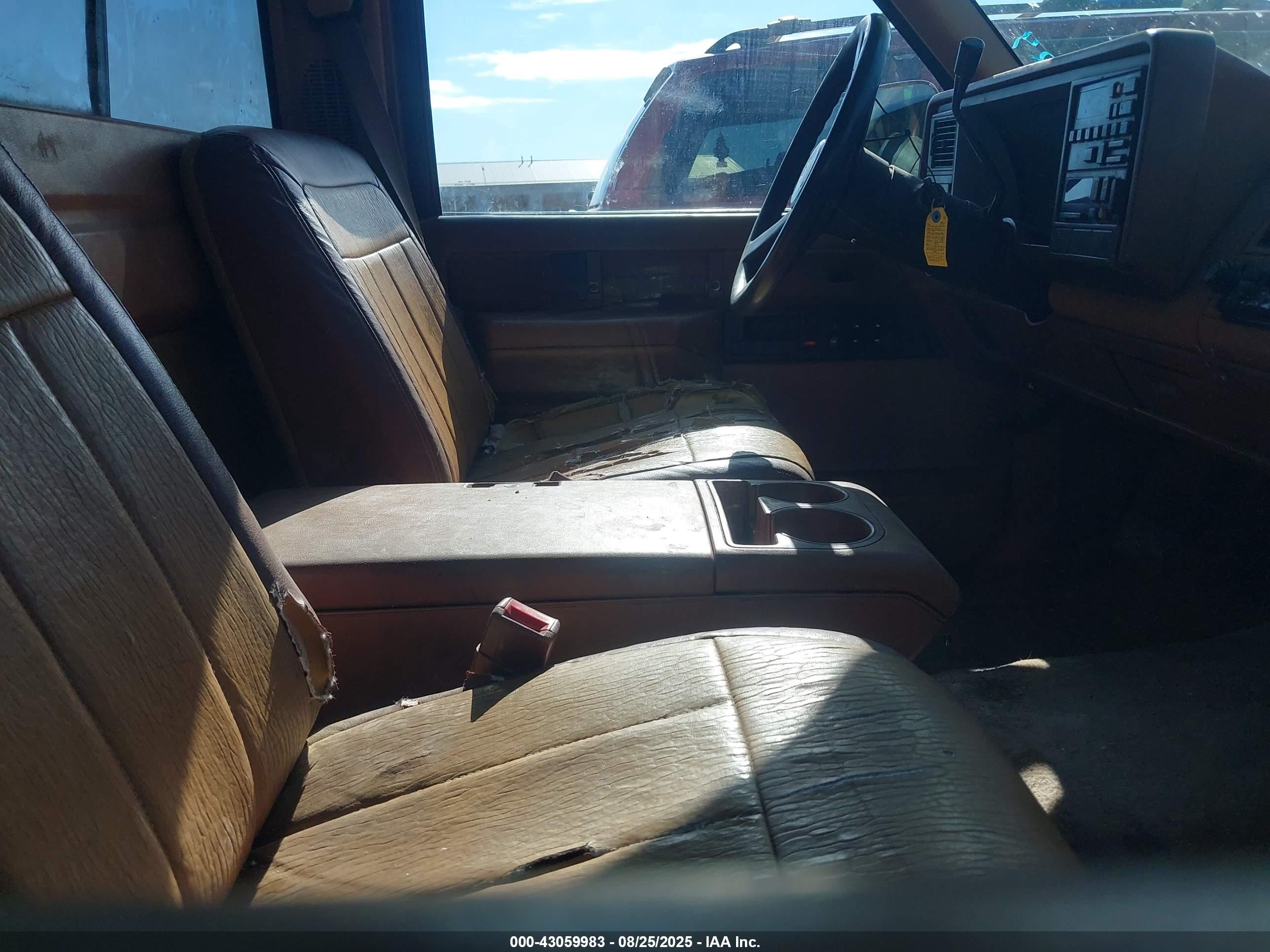 1989 Gmc Sierra C1500 Brown vin: 1GTDC14K5KZ529078