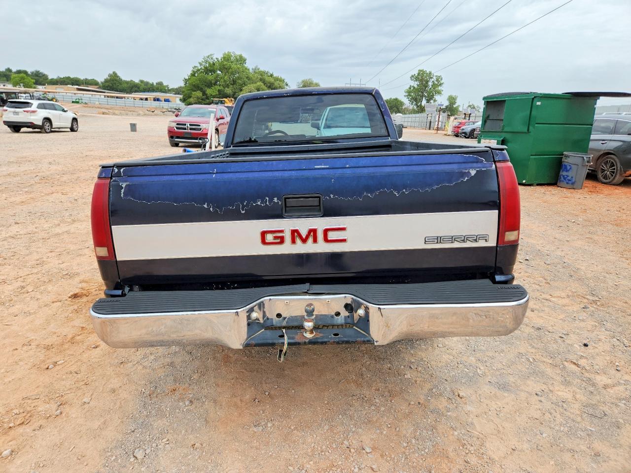 1989 Gmc Sierra C1500 Blue vin: 1GTDC14K5KZ546107