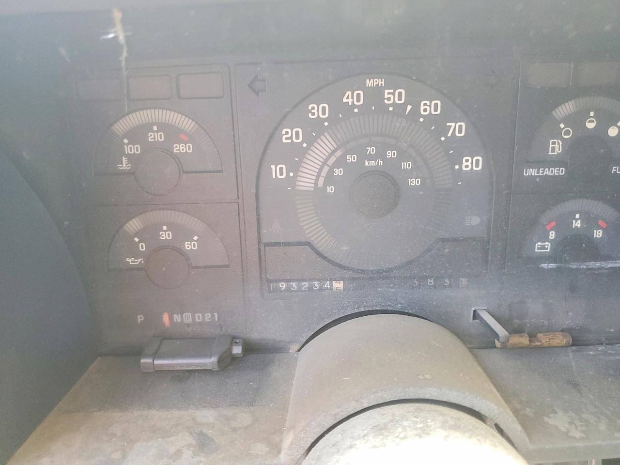 1988 Gmc Gmt-400 C1500 Черный vin: 1GTDC14K8JE508098