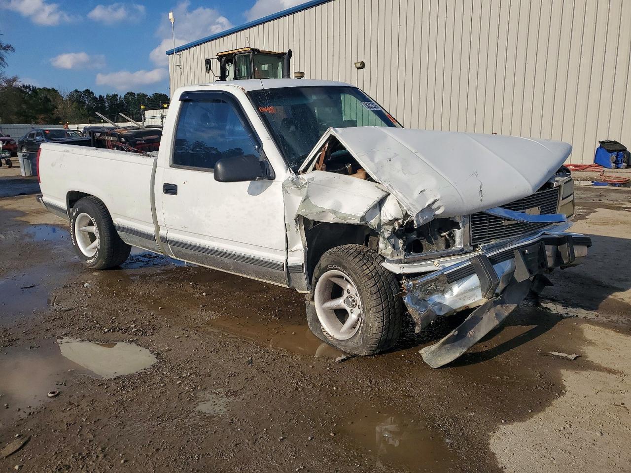 1992 Gmc Sierra C1500 White vin: 1GTDC14KXNZ503631
