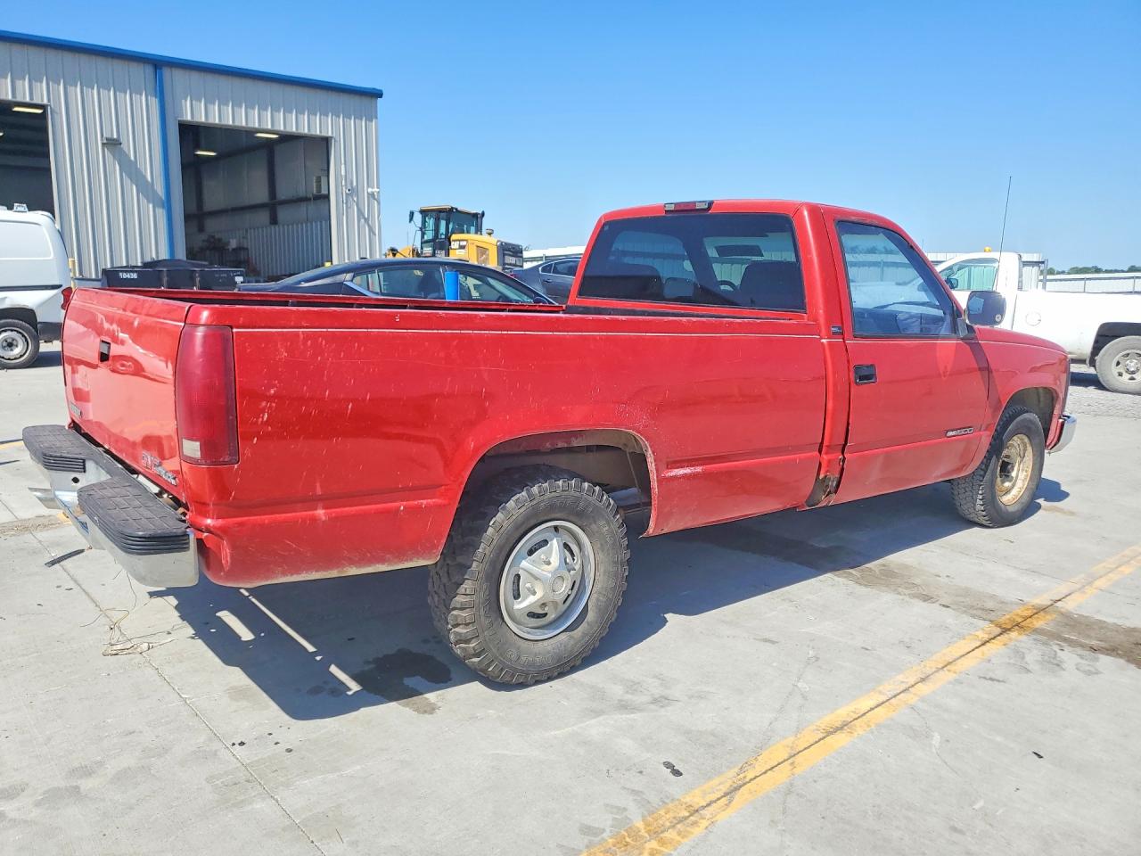 1994 Gmc Sierra C1500 Red vin: 1GTDC14Z0RZ518318