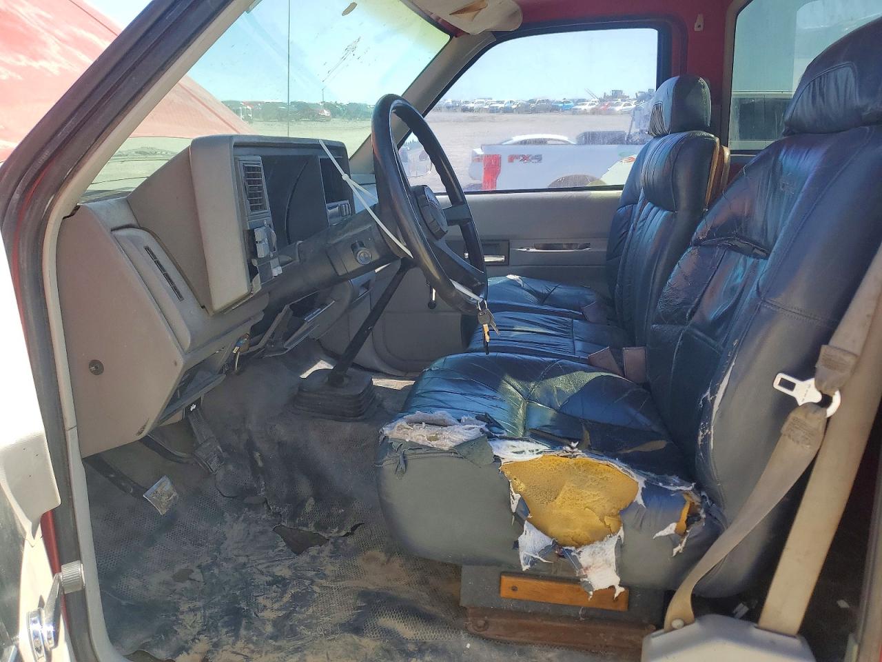 1994 Gmc Sierra C1500 Red vin: 1GTDC14Z0RZ518318