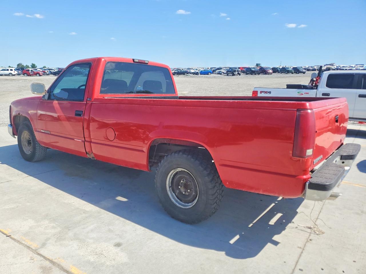 1994 Gmc Sierra C1500 Red vin: 1GTDC14Z0RZ518318