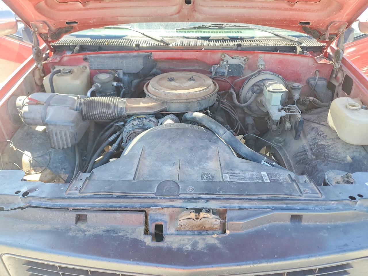 1994 Gmc Sierra C1500 Red vin: 1GTDC14Z0RZ518318