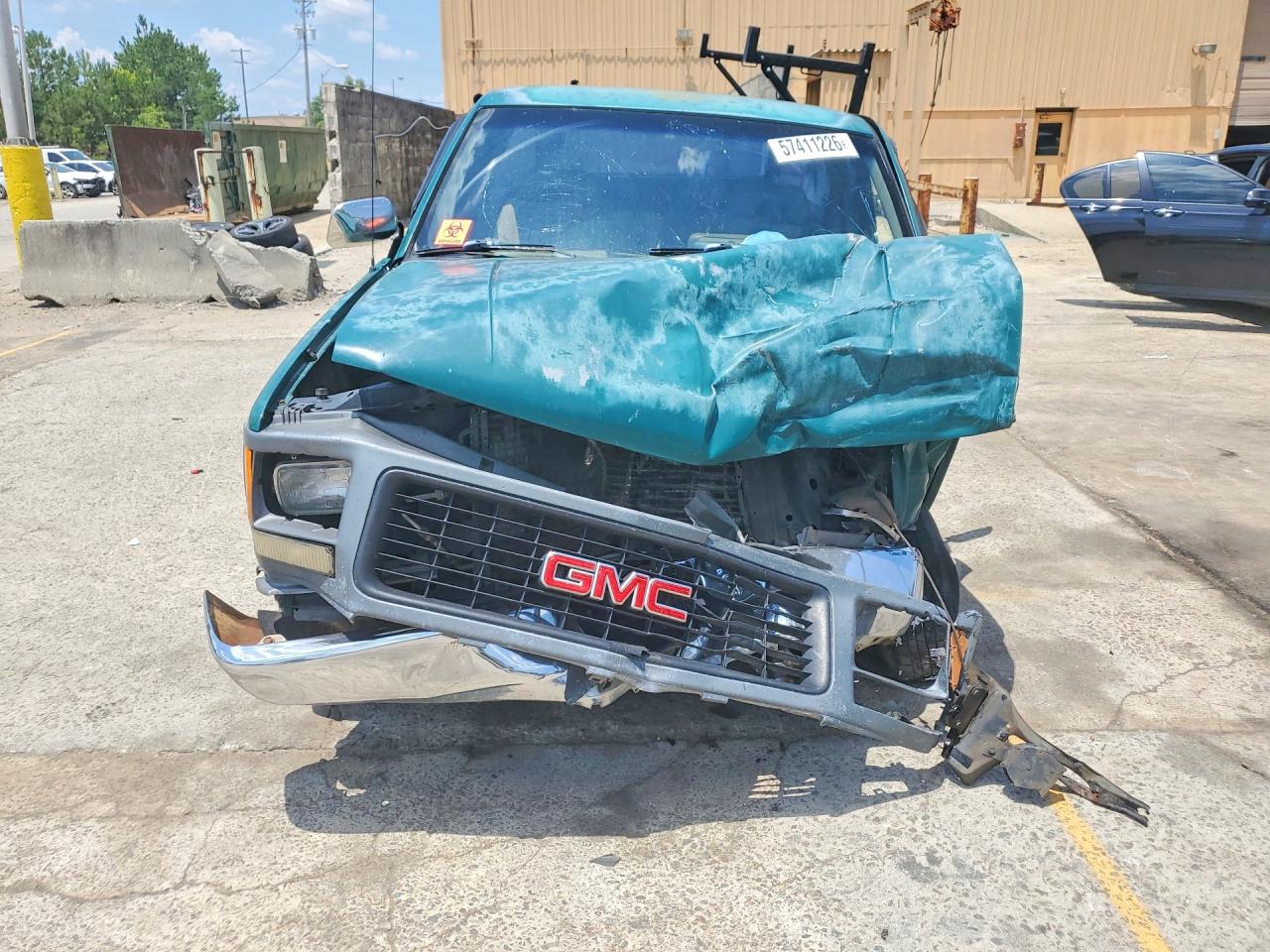 1994 Gmc Sierra C1500 Green vin: 1GTDC14Z4RZ515762