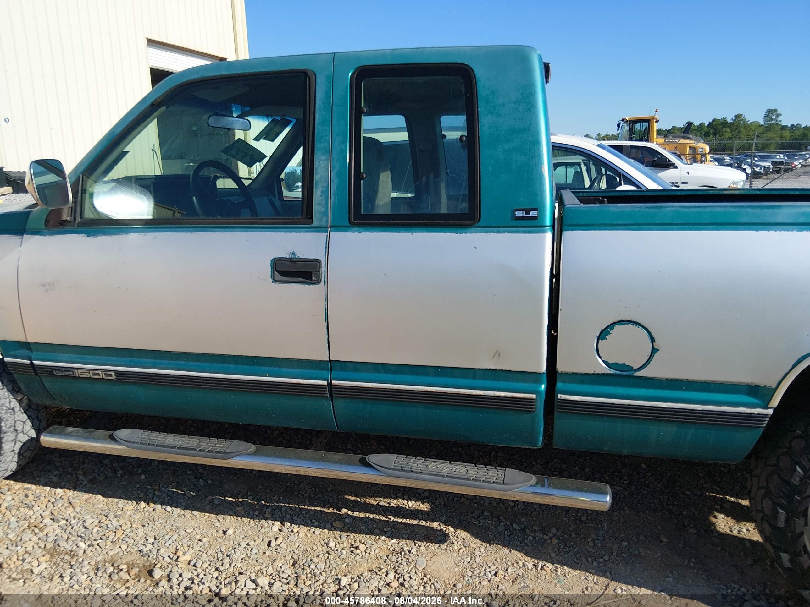 1991 Gmc Sierra C1500 Green vin: 1GTDC14Z5MZ537505