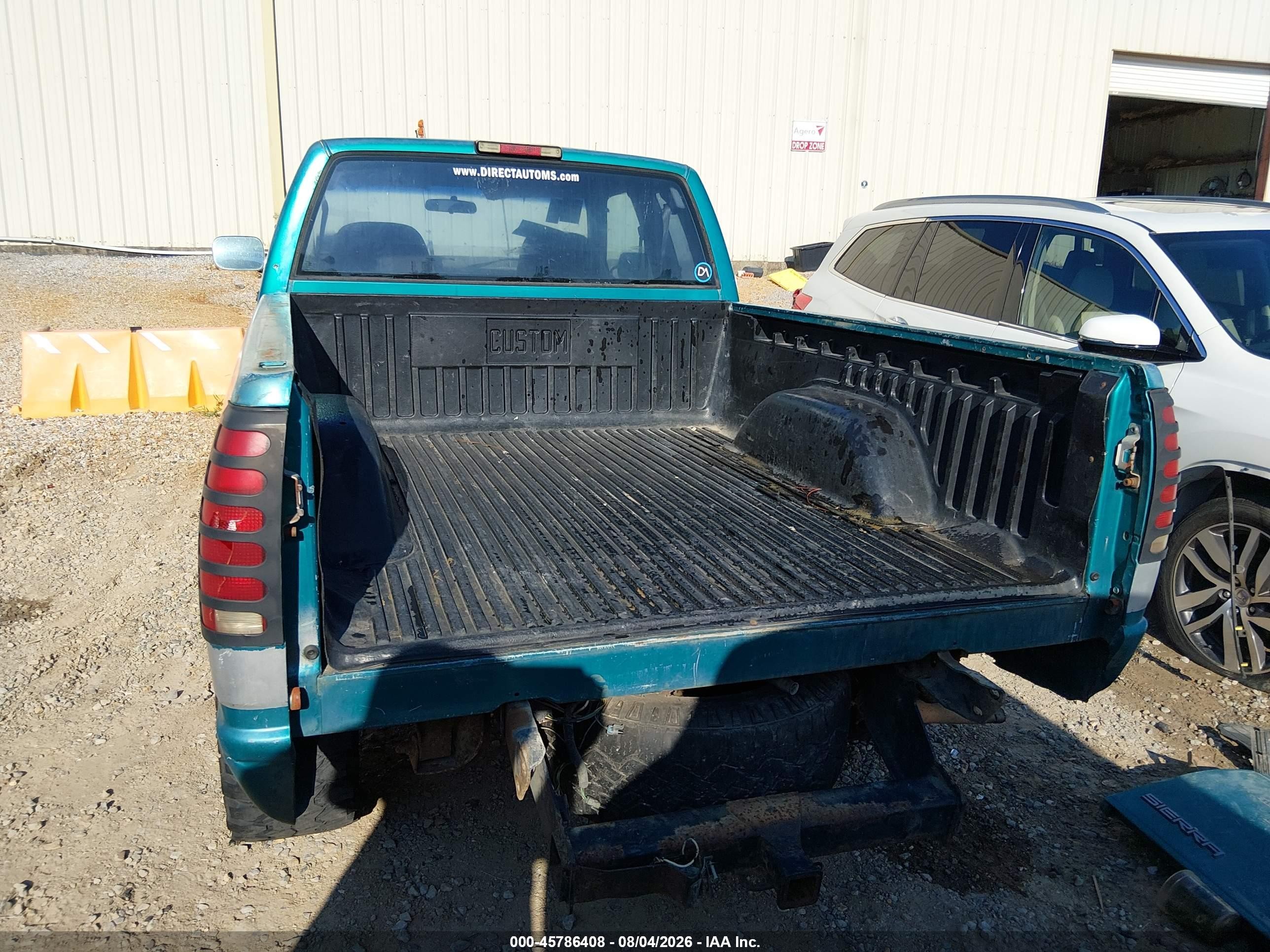 1991 Gmc Sierra C1500 Green vin: 1GTDC14Z5MZ537505