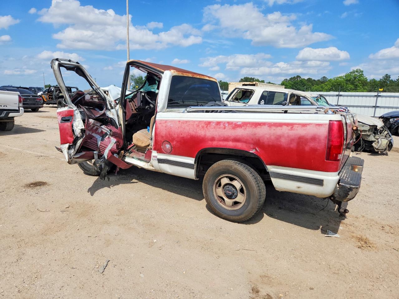 1990 Gmc Sierra C1500 Two Tone vin: 1GTDC14Z7LZ546074