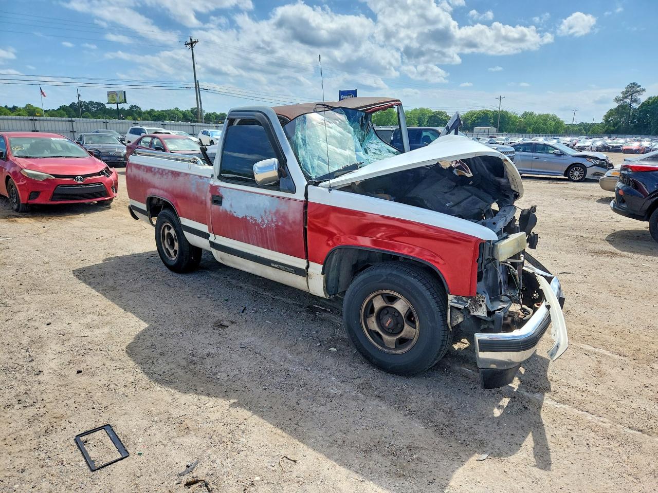 1990 Gmc Sierra C1500 Two Tone vin: 1GTDC14Z7LZ546074