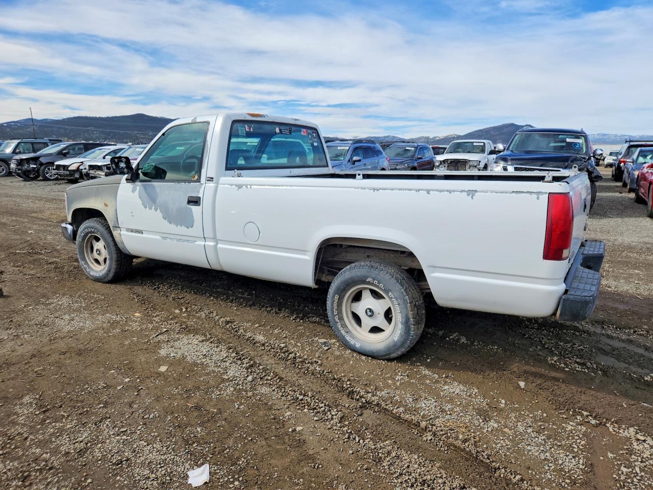 1992 Gmc Sierra Белый vin: 1GTDC14Z9PZ534126