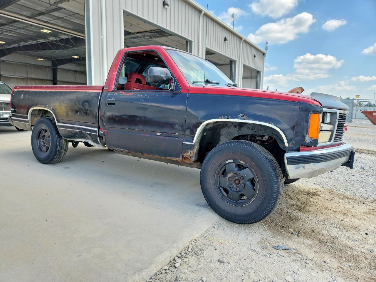 1990 Gmc Sierra K1500 Black vin: 1GTDK14K01Z507140