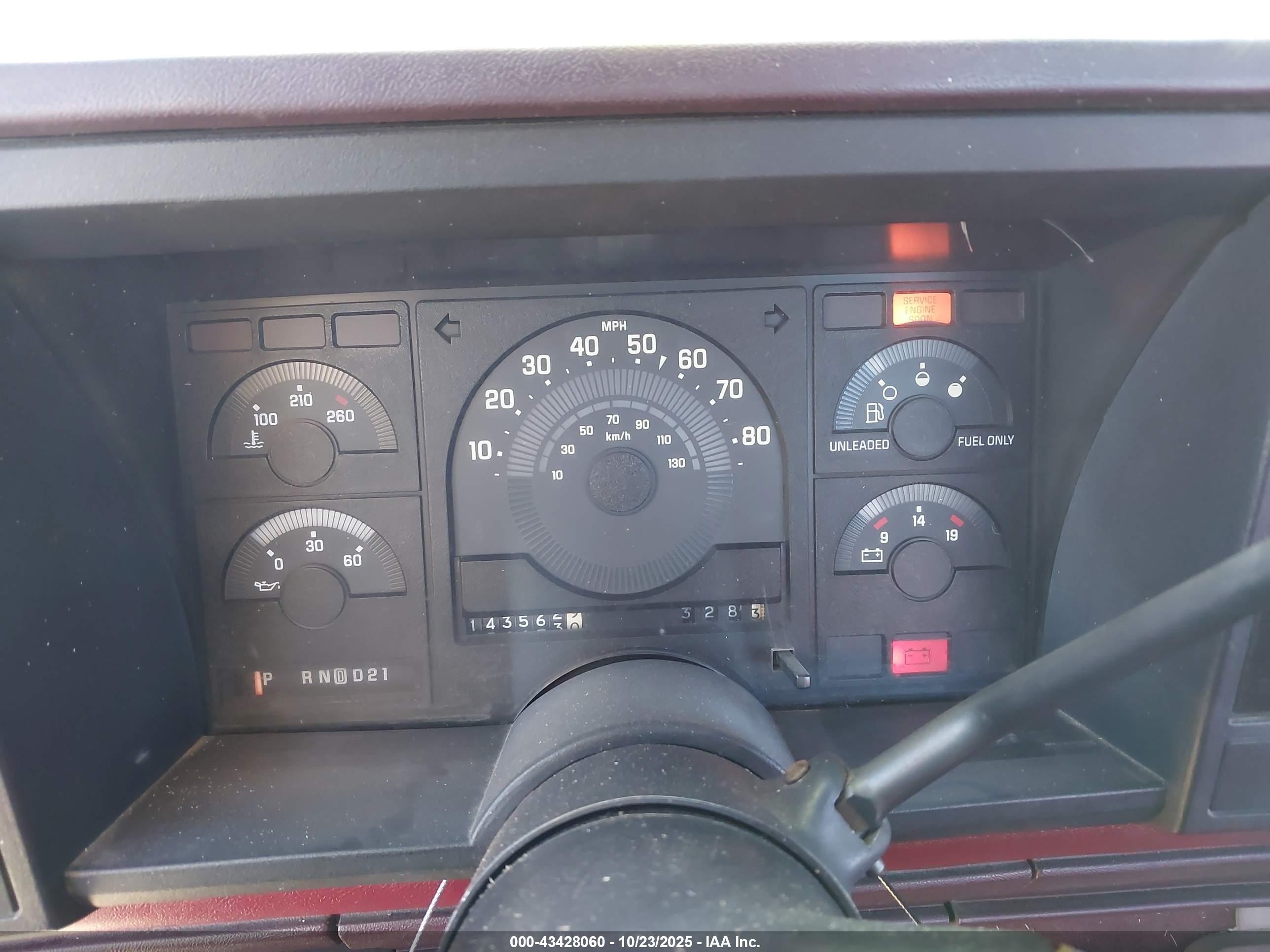 1988 Gmc Gmt-400 K1500 Red vin: 1GTDK14K3JE505547