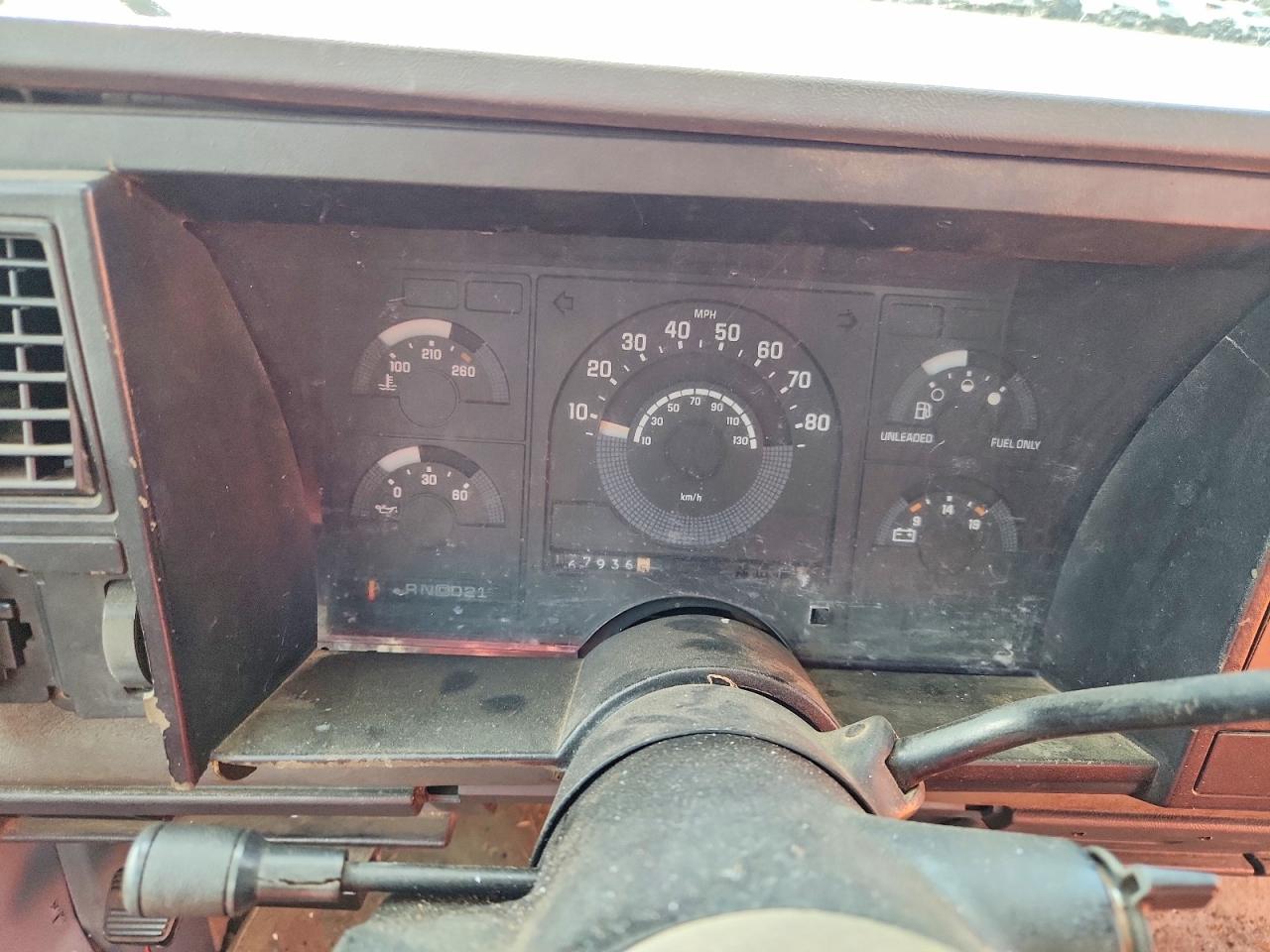 1989 Gmc Sierra K1500 White vin: 1GTDK14KXKE550034