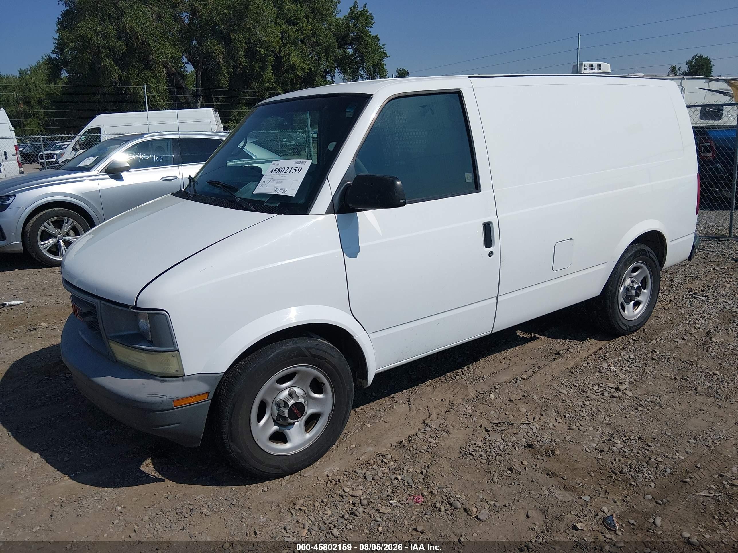 2003 Gmc Safari Standard White vin: 1GTDL19X23B504086