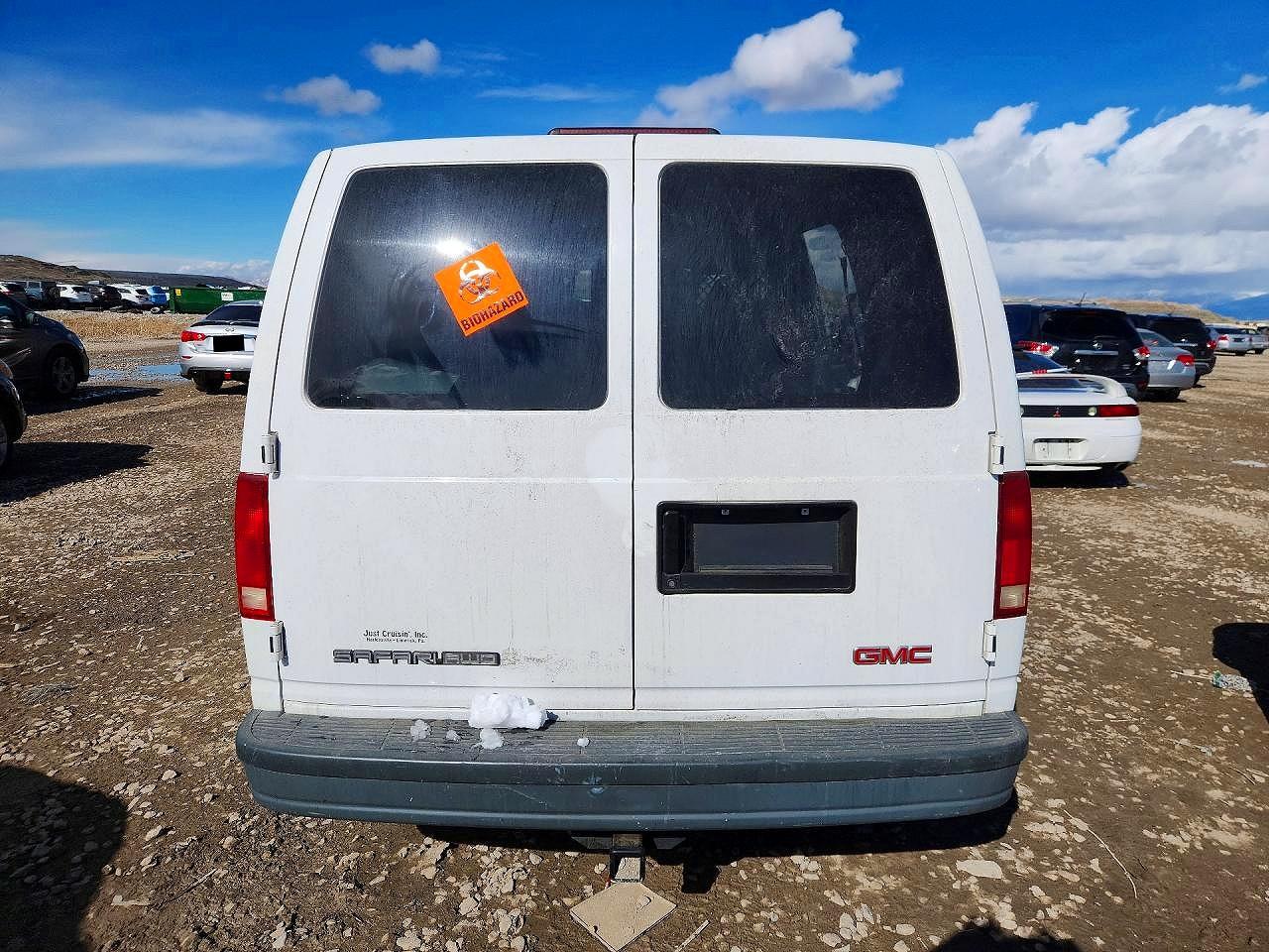2005 Gmc Safari Xt White vin: 1GTDL19X95B508784
