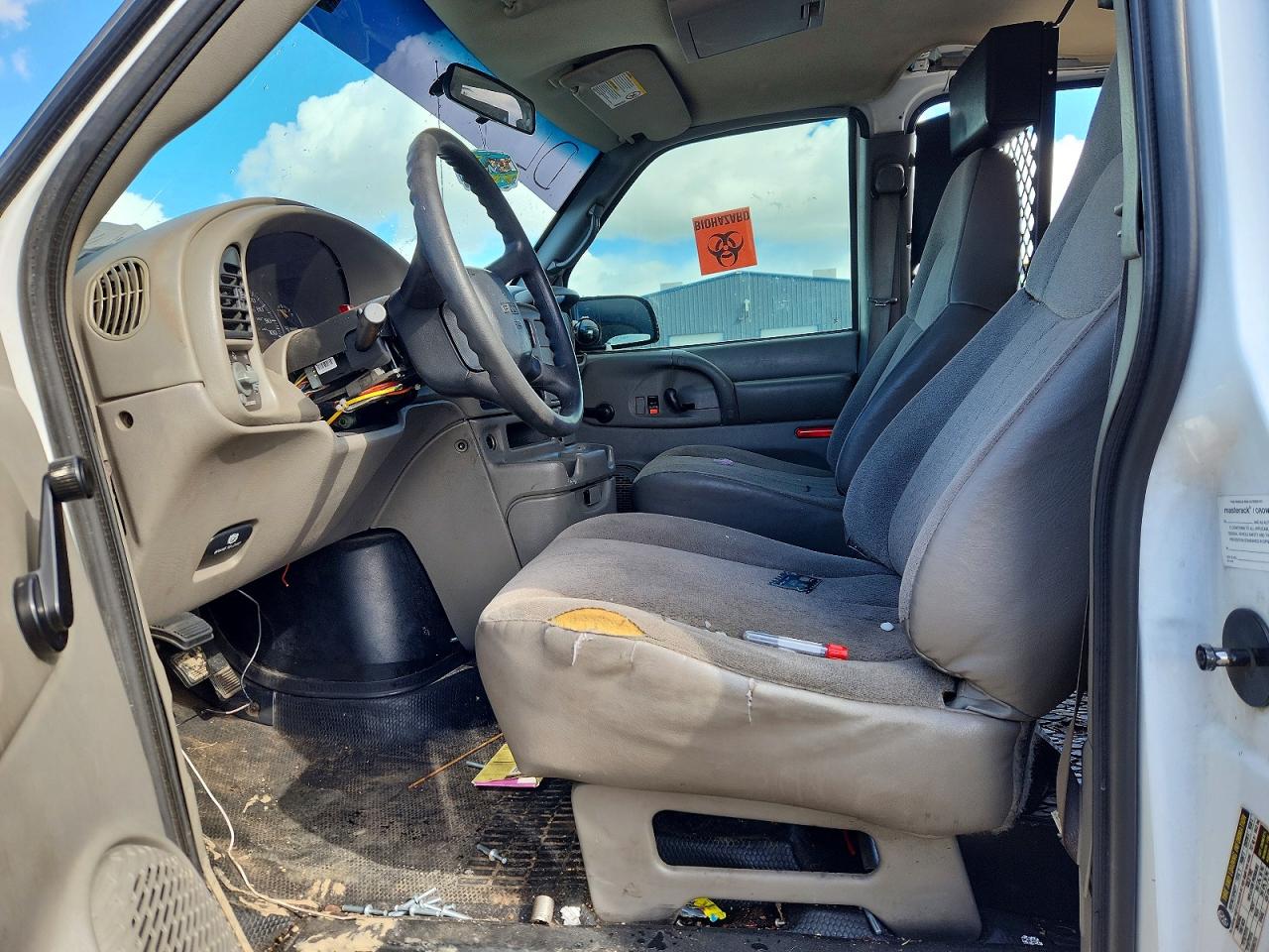 2005 Gmc Safari Xt White vin: 1GTDL19X95B508784