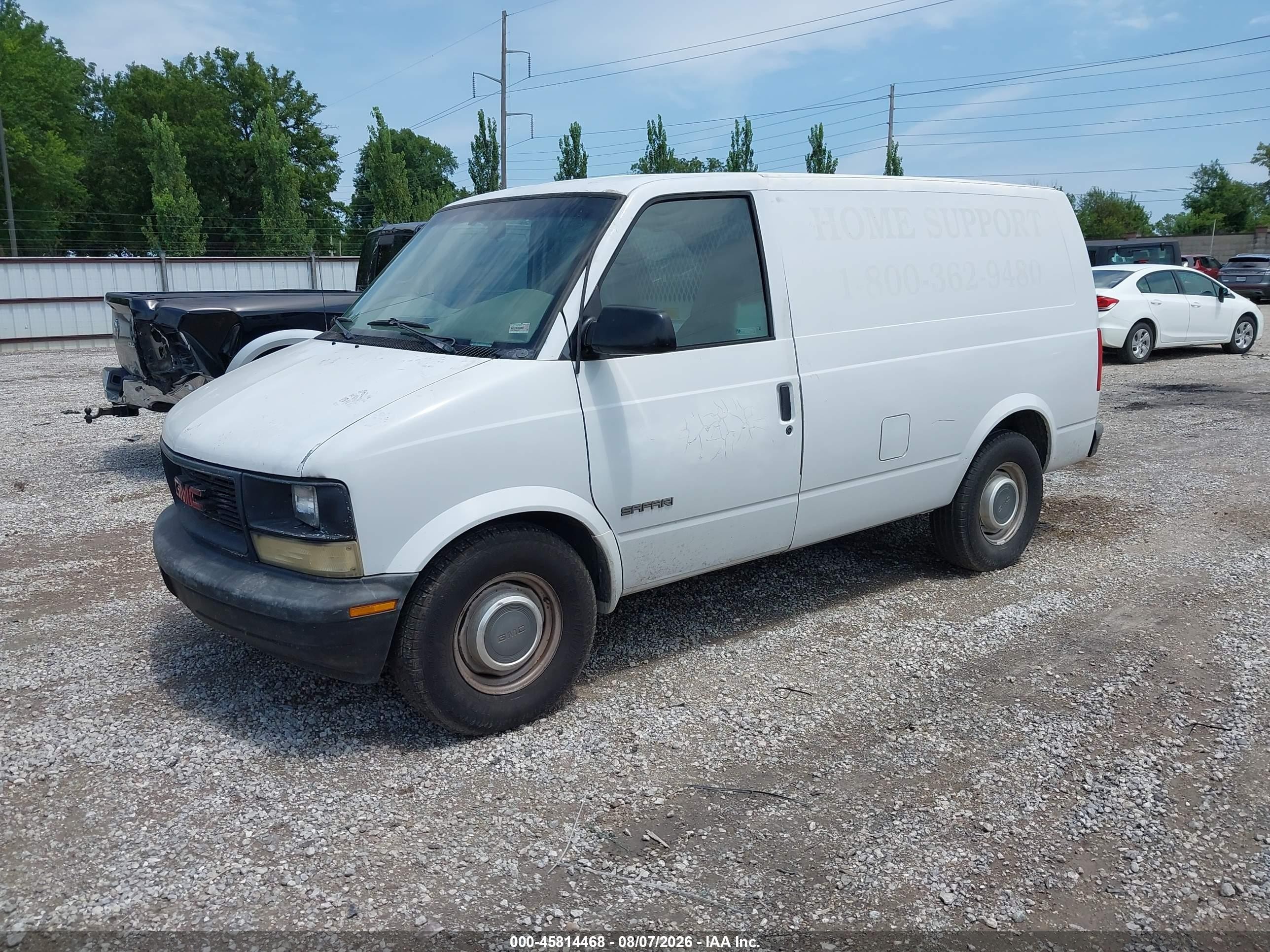 1998 Gmc Safari Standard White vin: 1GTDM19W8WB527588
