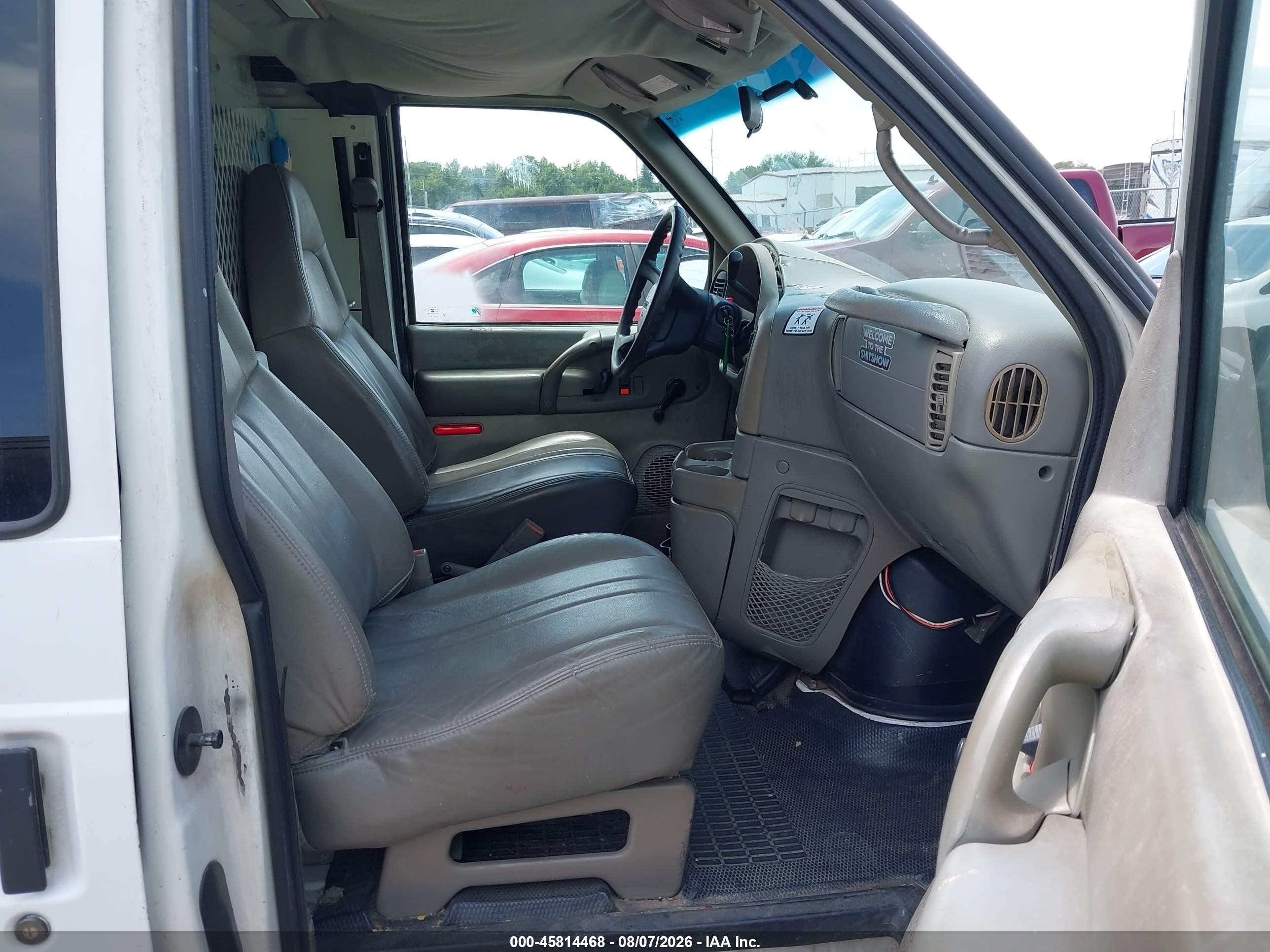1998 Gmc Safari Standard White vin: 1GTDM19W8WB527588