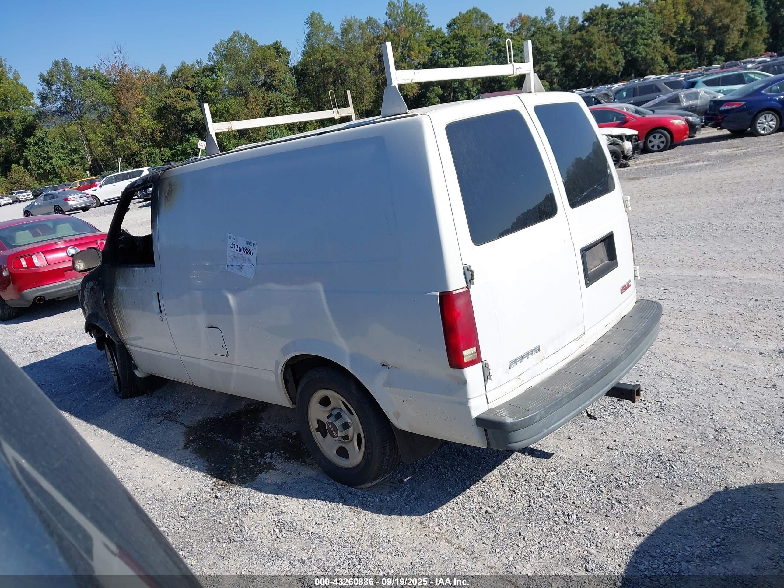 2005 Gmc Safari Standard Белый vin: 1GTDM19X35B500452