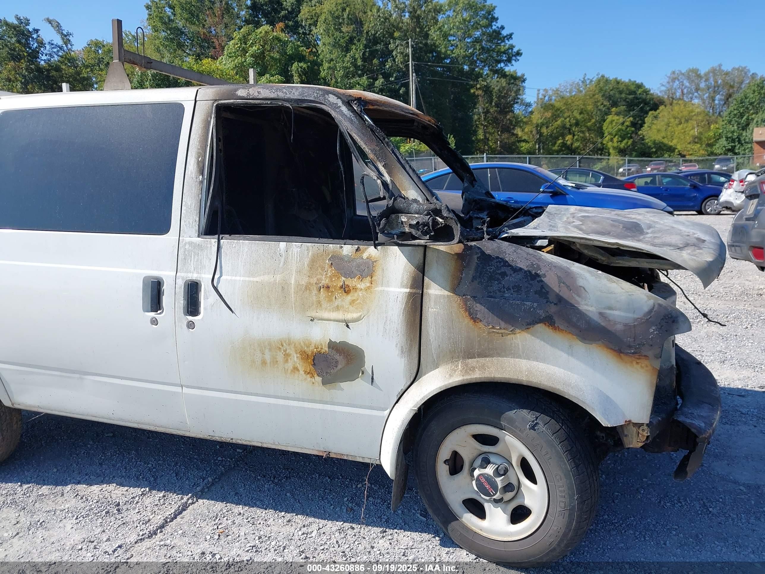 2005 Gmc Safari Standard Белый vin: 1GTDM19X35B500452