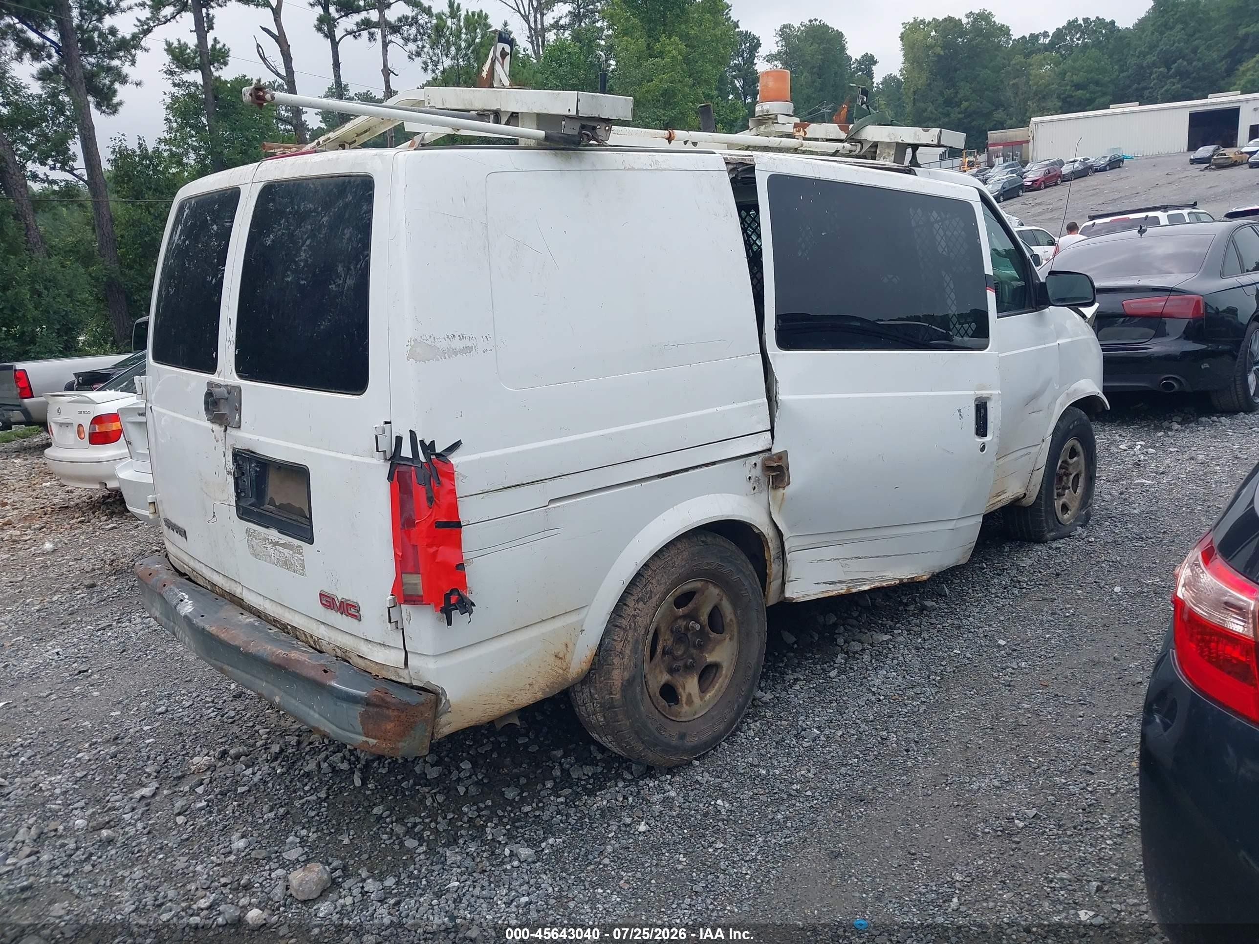 2005 Gmc Safari Standard White vin: 1GTDM19X55B507435