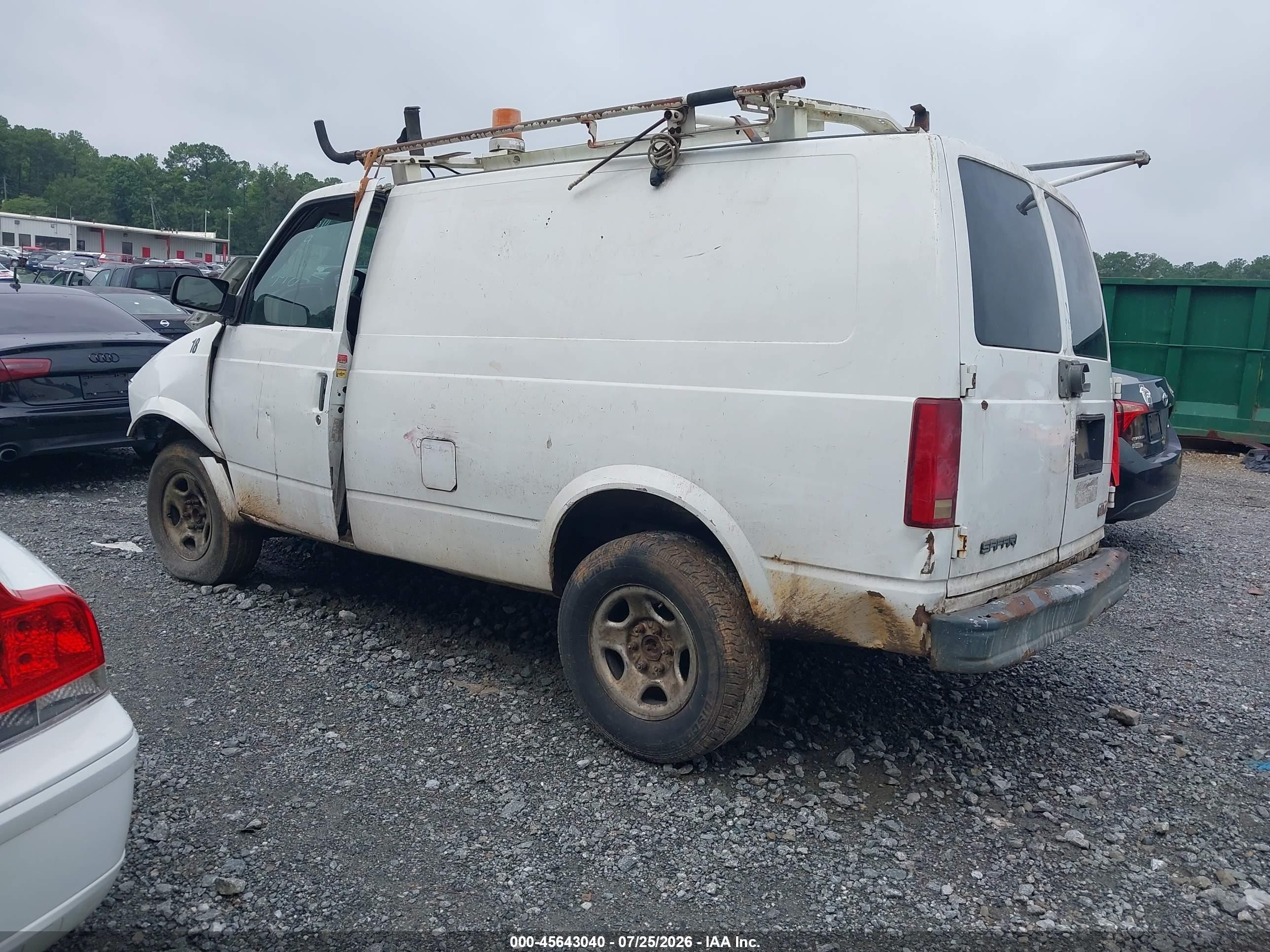 2005 Gmc Safari Standard White vin: 1GTDM19X55B507435