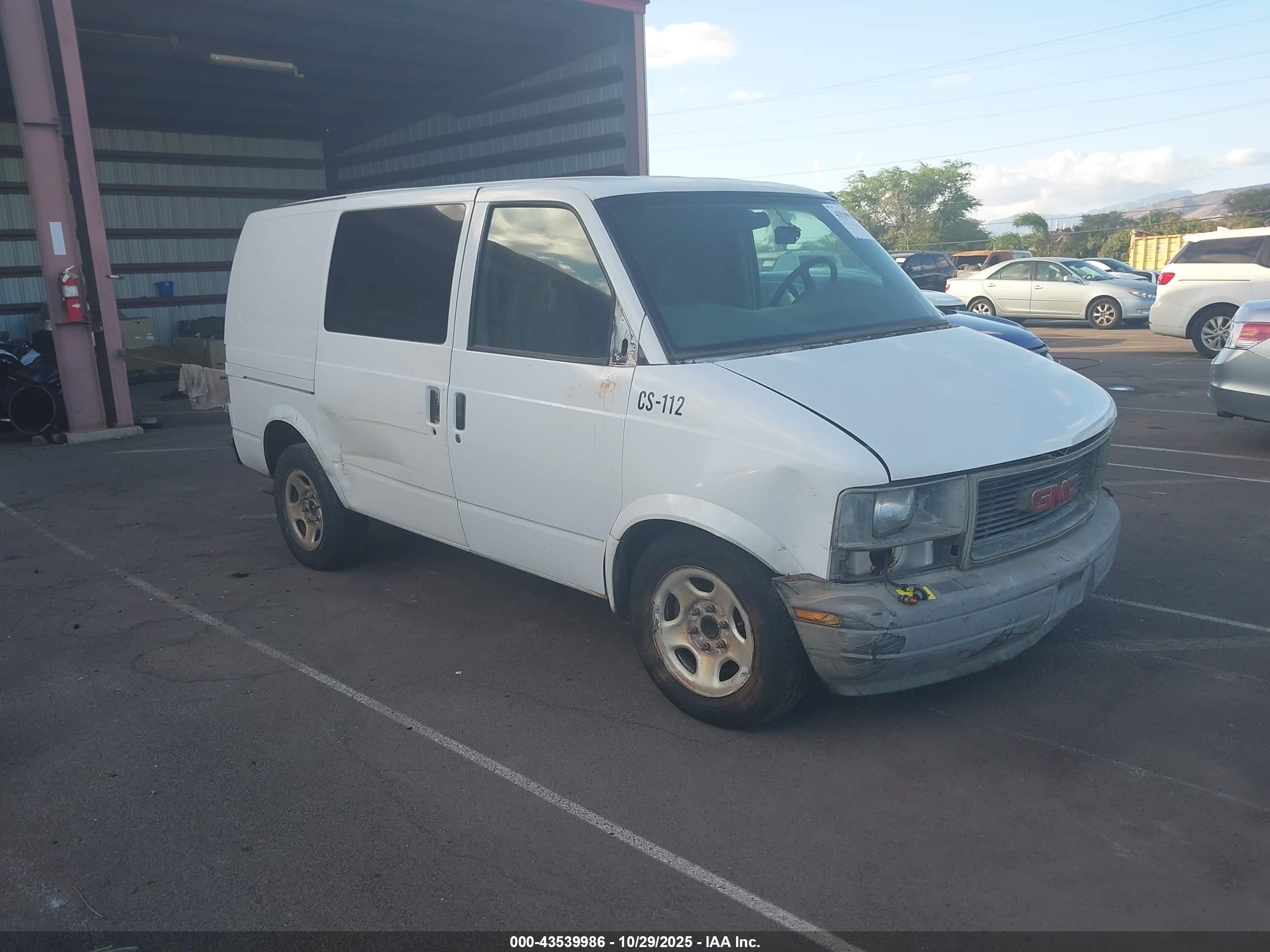2005 Gmc Safari Standard White vin: 1GTDM19X75B504276