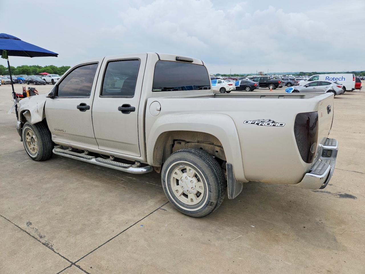 2005 Gmc Canyon Желто-коричневый vin: 1GTDS136158153139