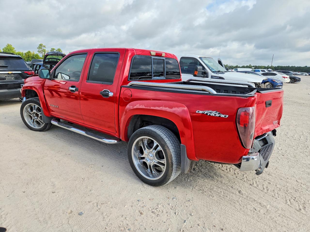 2005 Gmc Canyon Red vin: 1GTDS136258103463