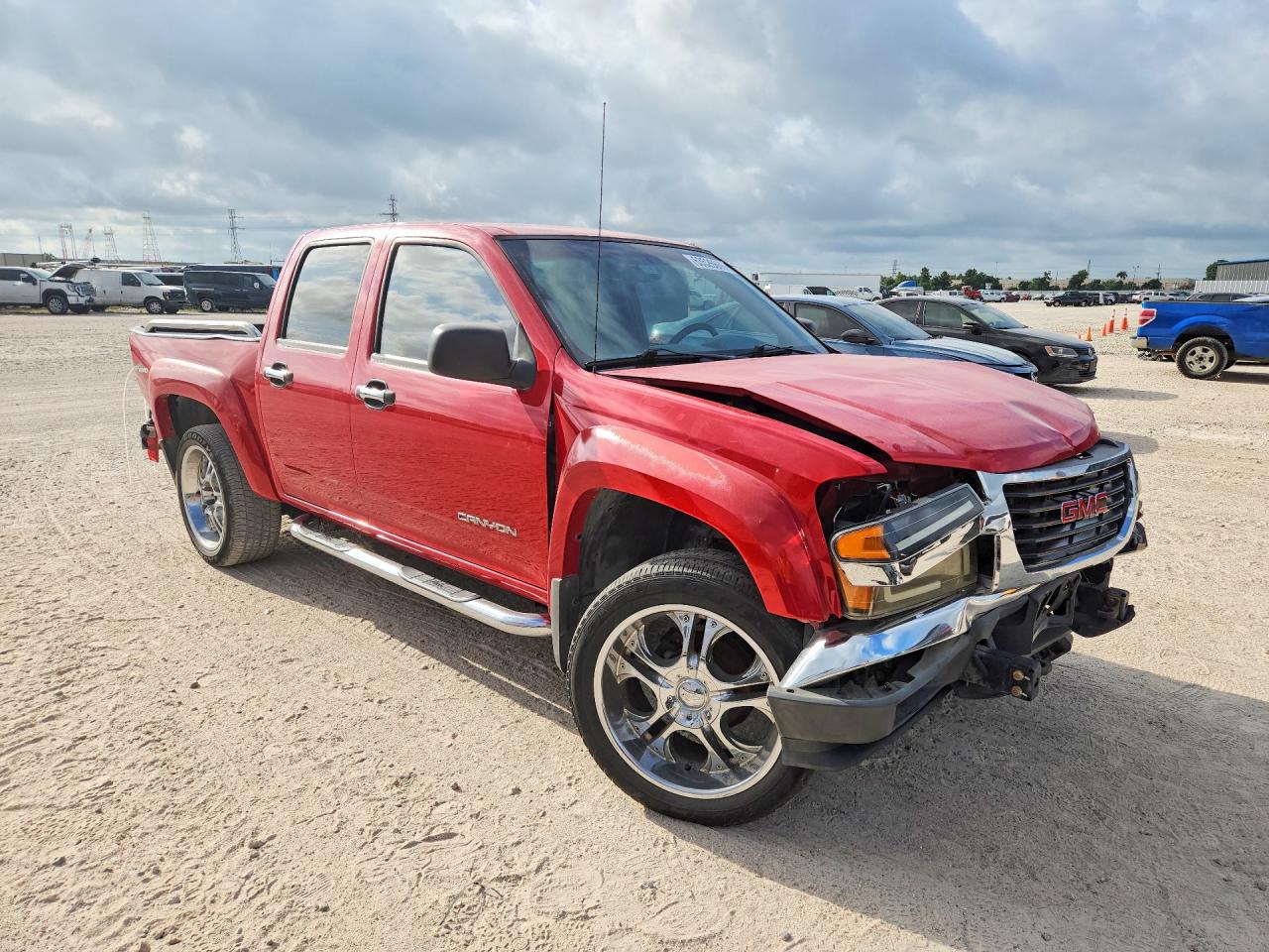 2005 Gmc Canyon Red vin: 1GTDS136258103463