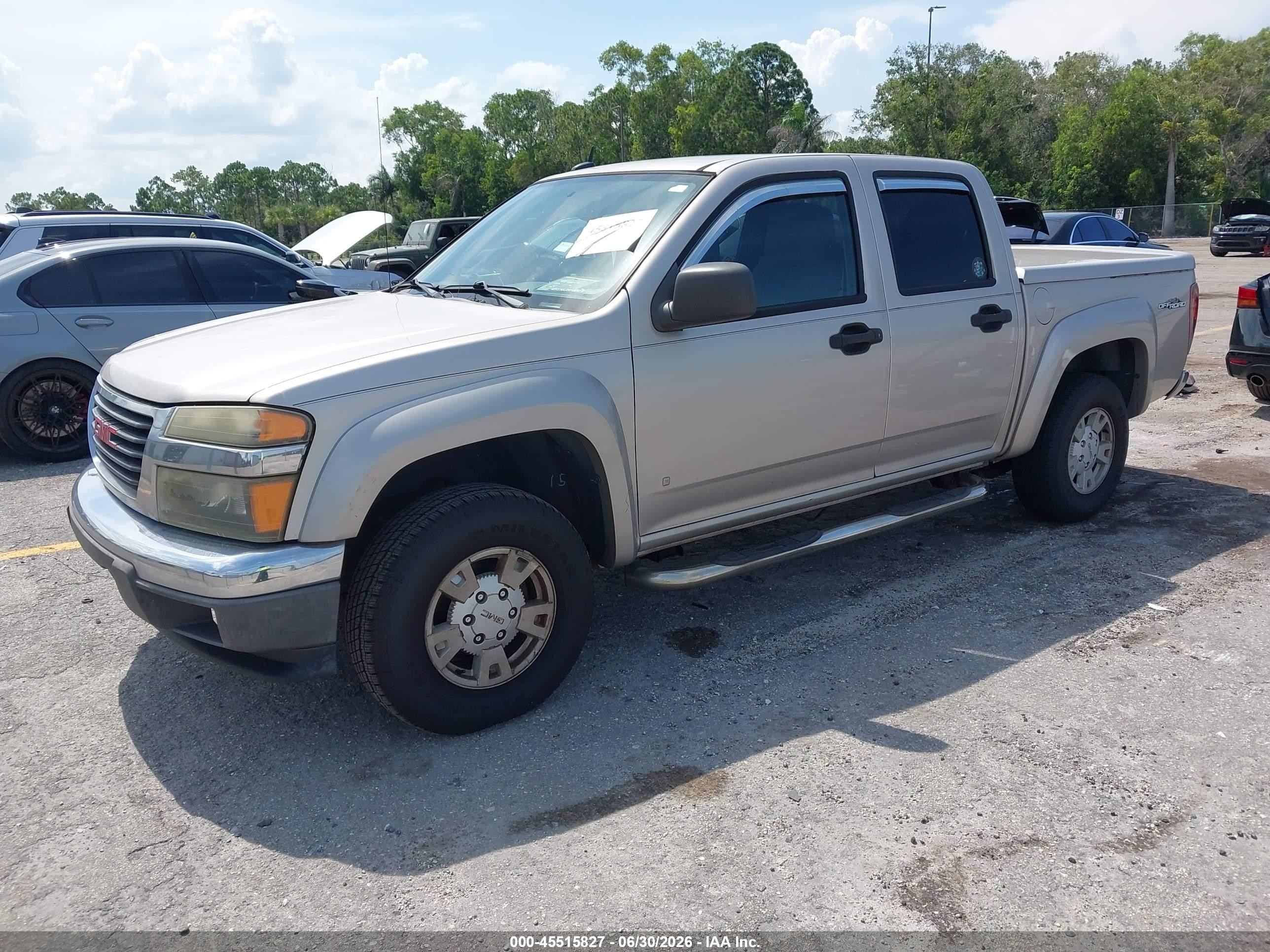2006 Gmc Canyon Sle2 Silver vin: 1GTDS136268236161