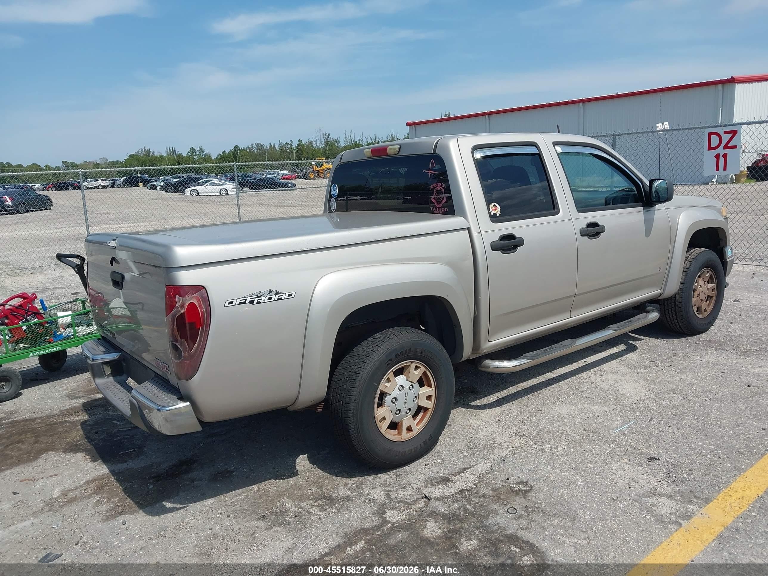 2006 Gmc Canyon Sle2 Silver vin: 1GTDS136268236161