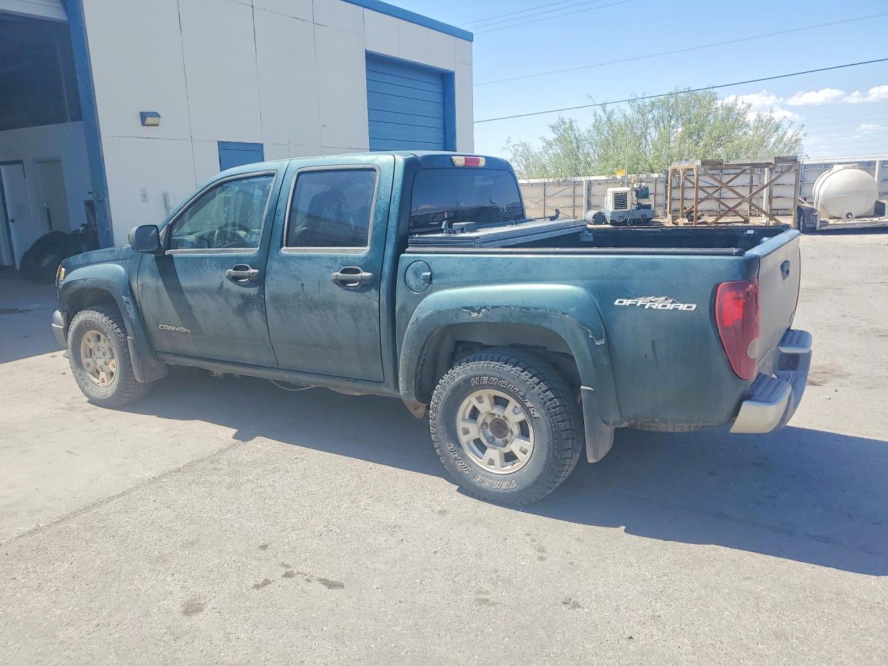 2005 Gmc Canyon Green vin: 1GTDS136458137579
