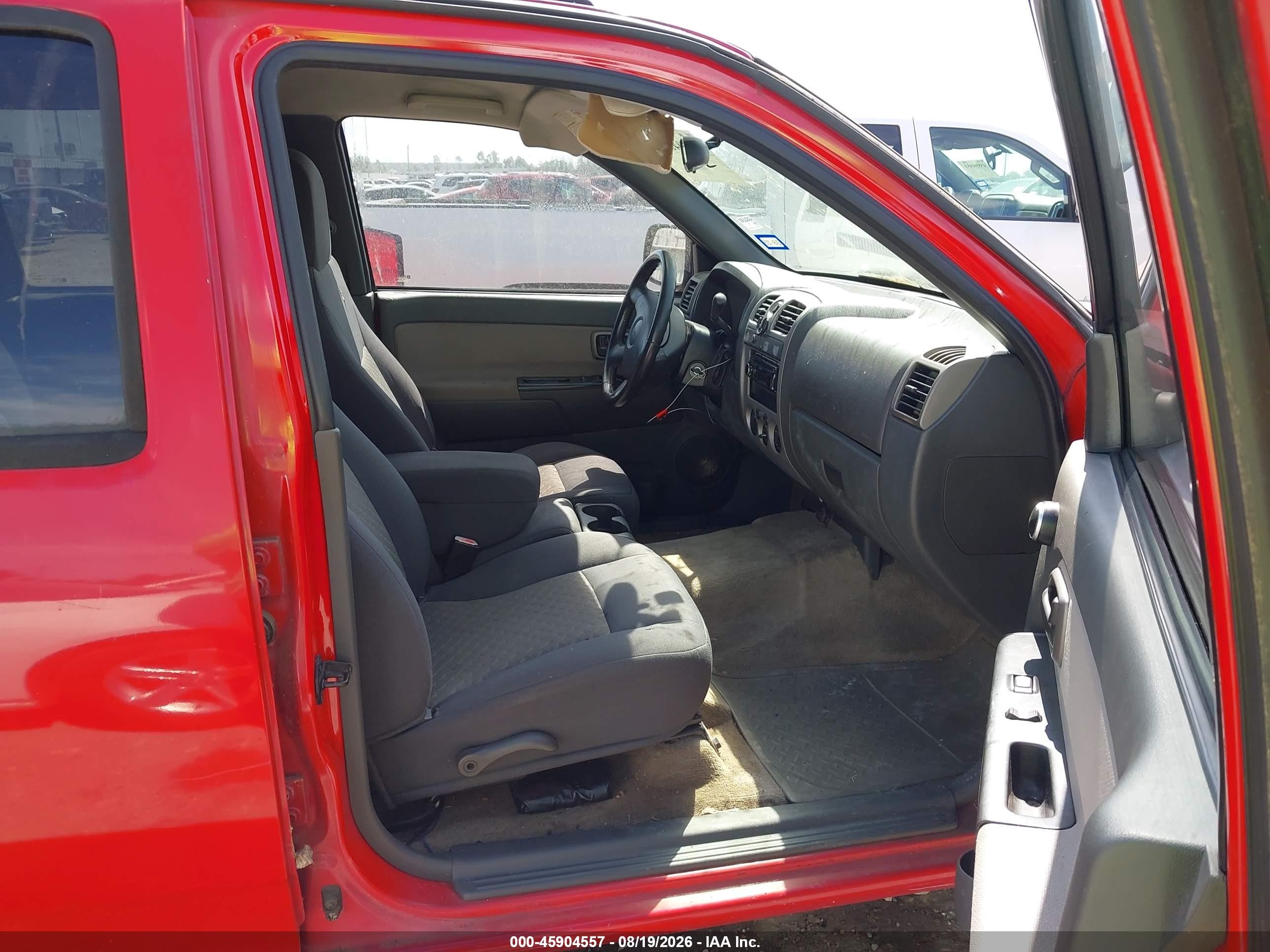 2005 Gmc Canyon Sle Red vin: 1GTDS136758216728