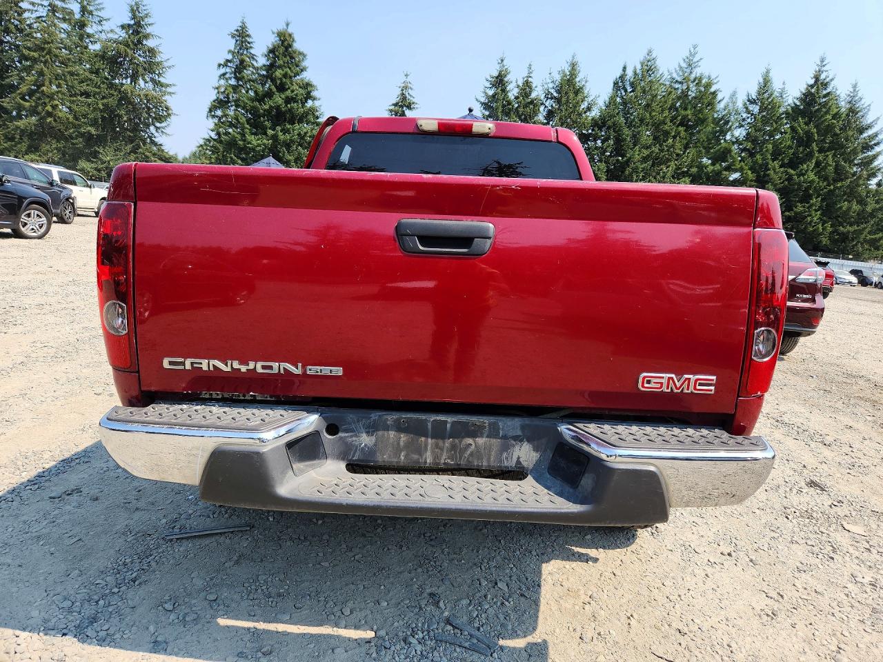 2004 Gmc Canyon Red vin: 1GTDS136948145191