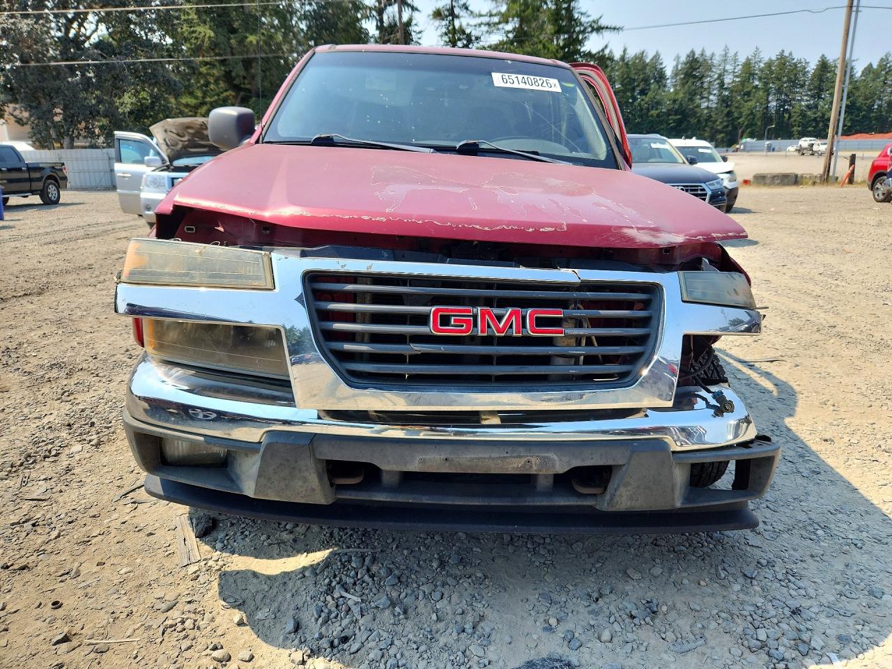 2004 Gmc Canyon Red vin: 1GTDS136948145191