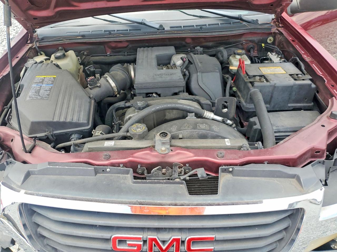 2007 Gmc Canyon Burgundy vin: 1GTDS13E778195888