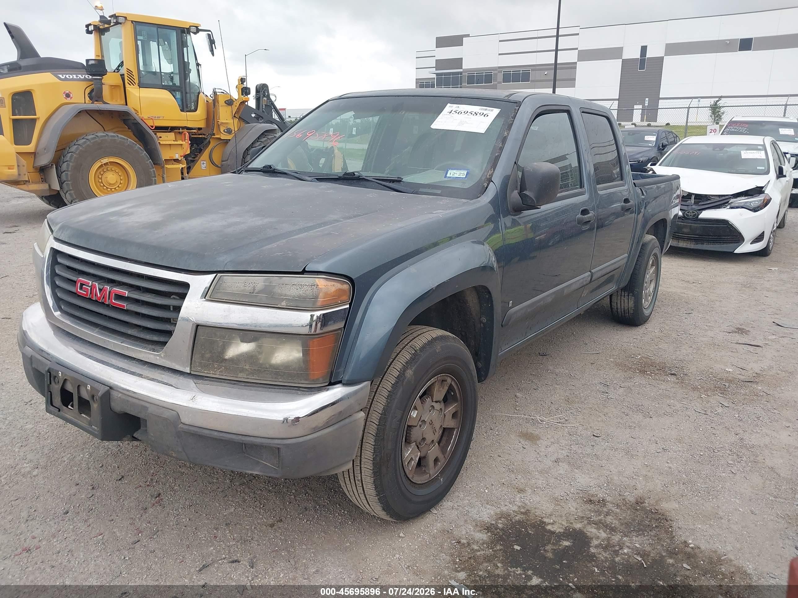 2007 Gmc Canyon Sle1 Green vin: 1GTDS13E978122716
