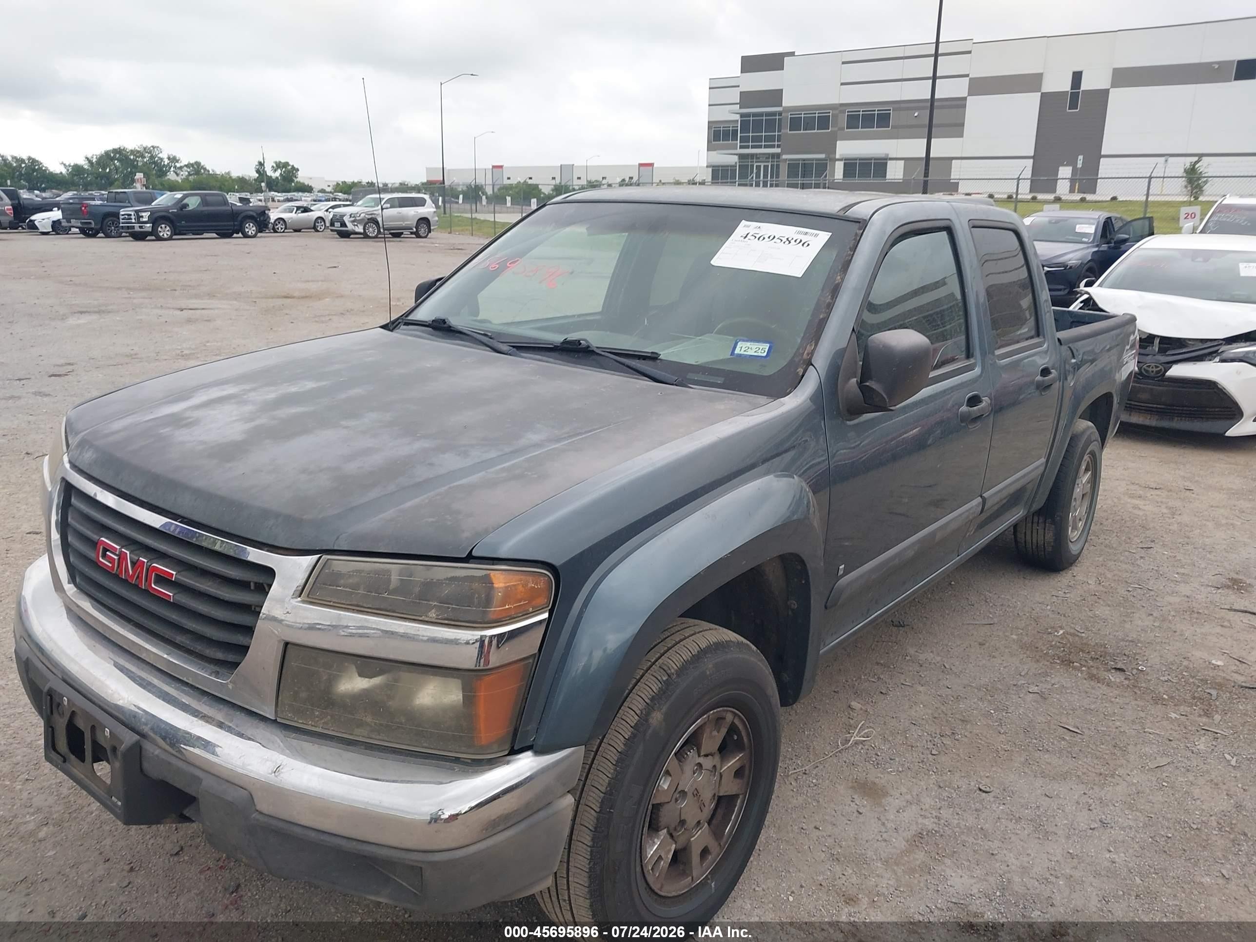 2007 Gmc Canyon Sle1 Green vin: 1GTDS13E978122716