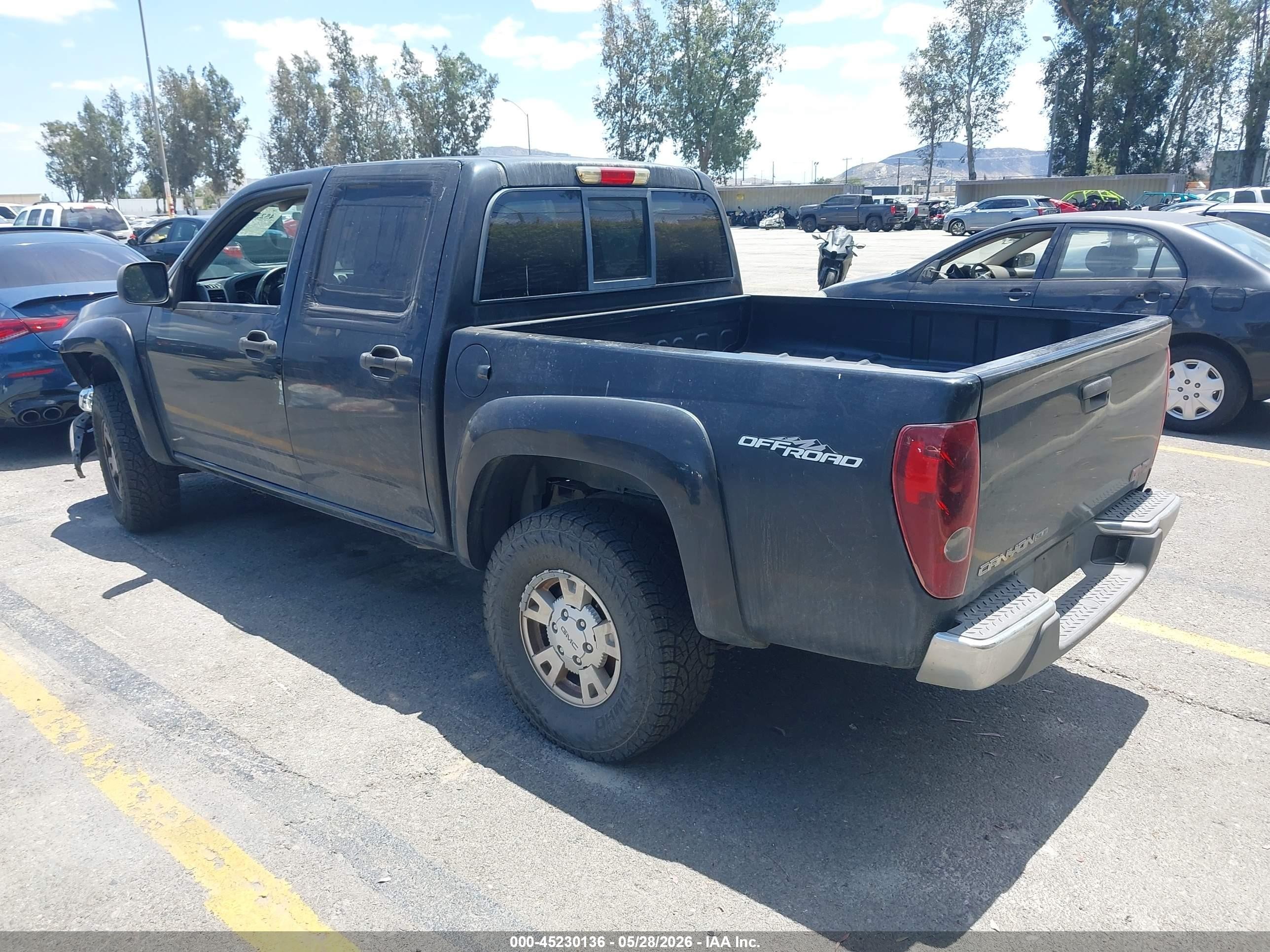 2008 Gmc Canyon Sle1 Black vin: 1GTDS13EX88174583