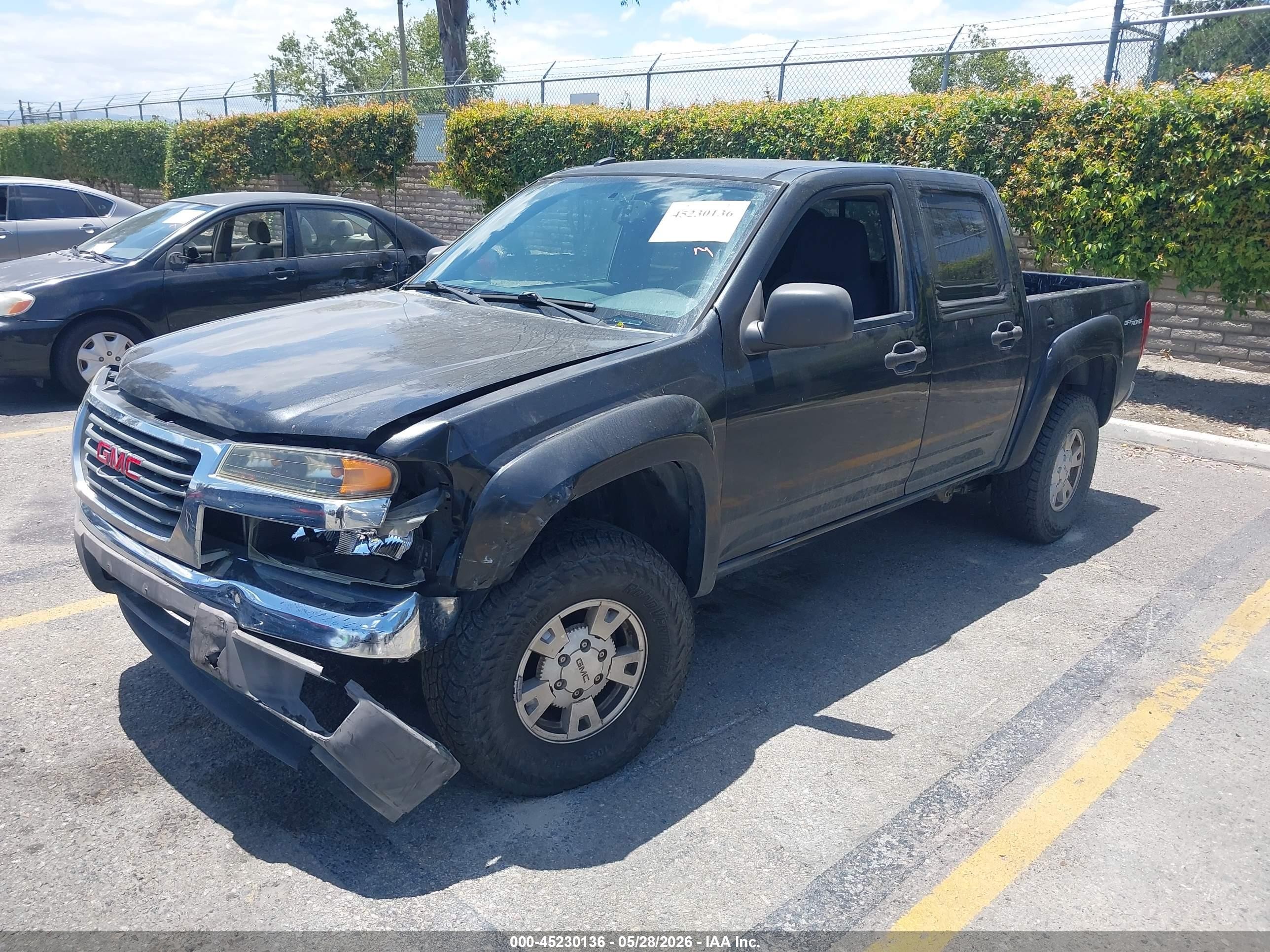 2008 Gmc Canyon Sle1 Black vin: 1GTDS13EX88174583