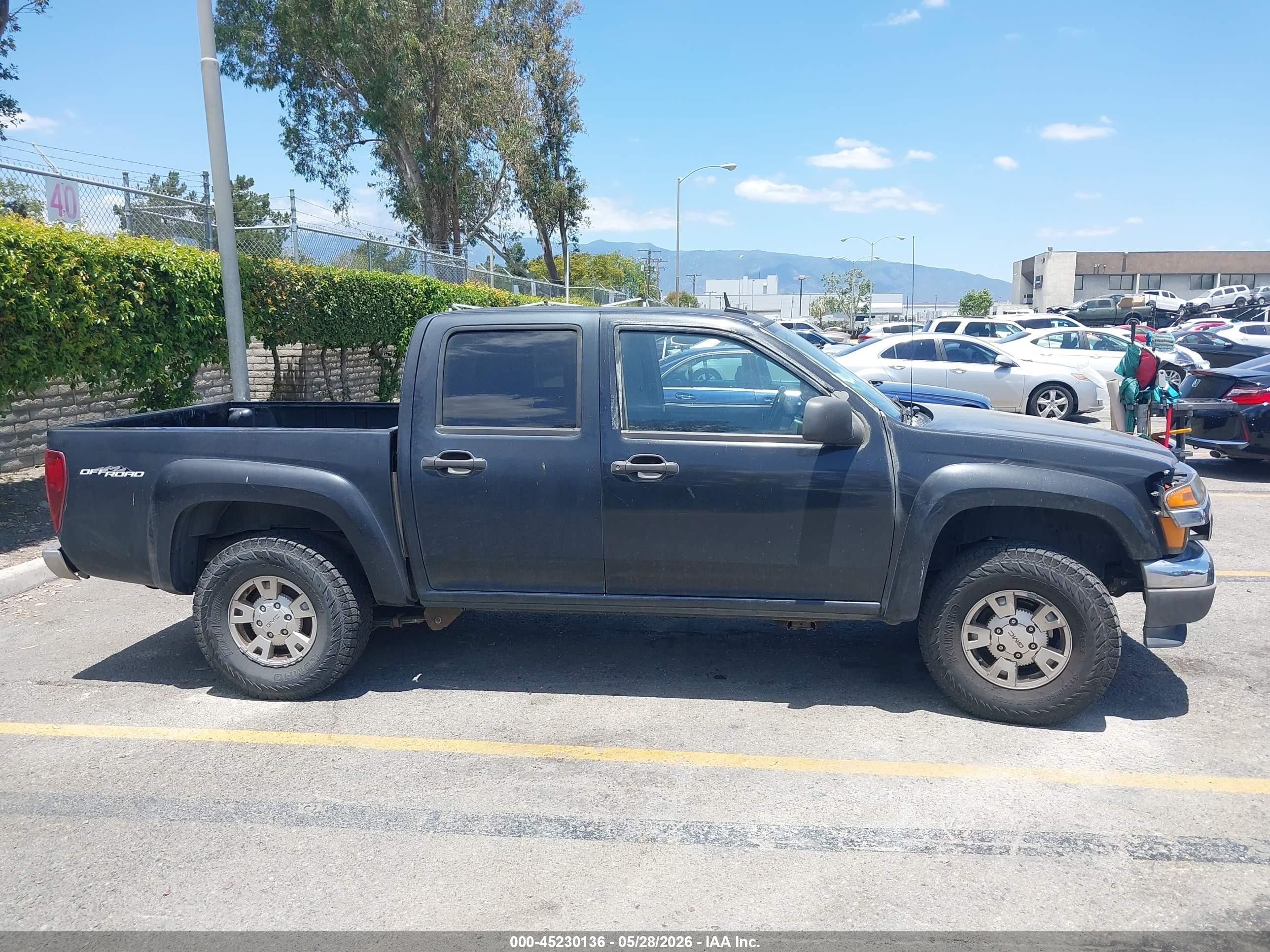 2008 Gmc Canyon Sle1 Black vin: 1GTDS13EX88174583